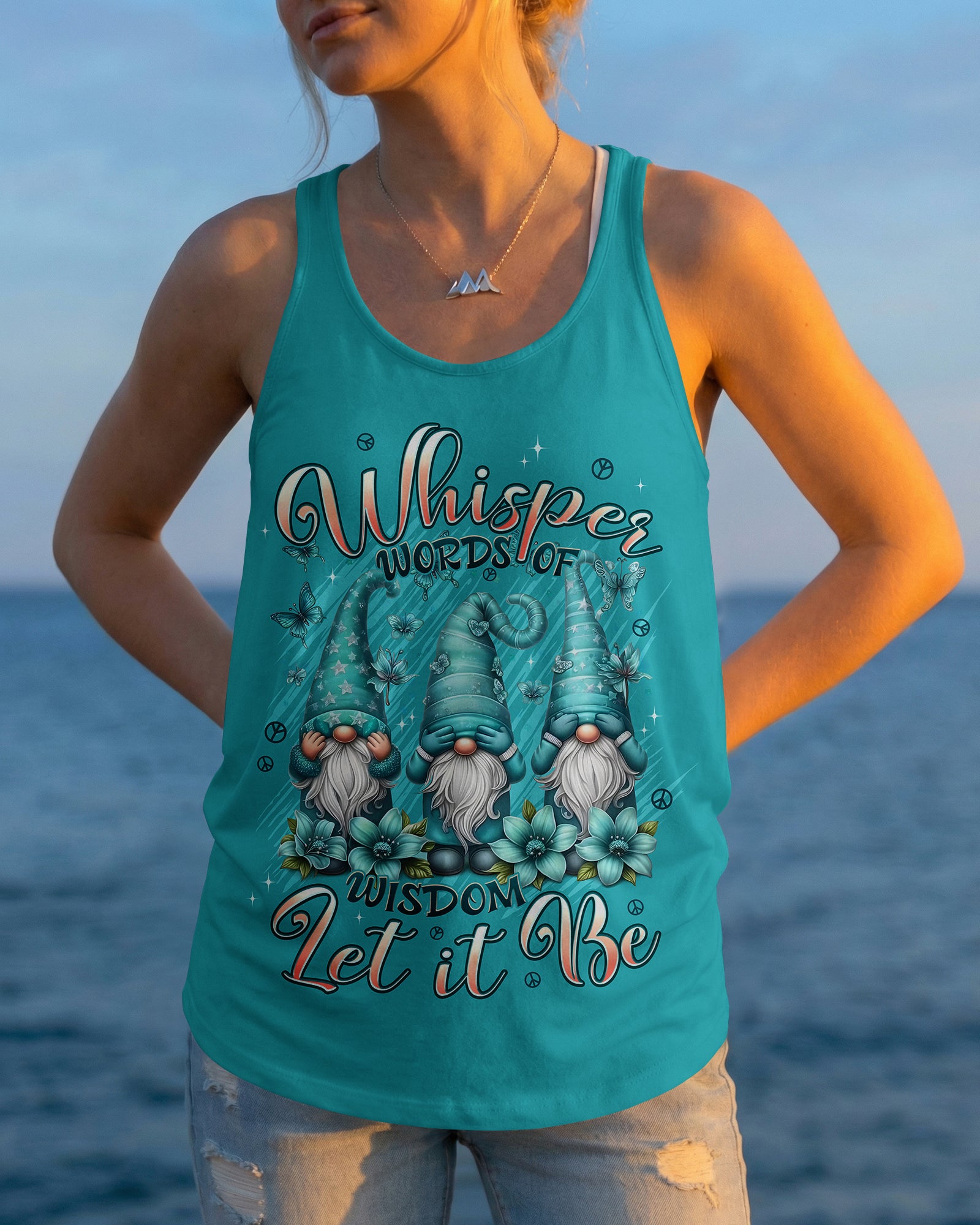 WHISPER WORDS OF WISDOM LET IT BE GNOMIES ALL OVER PRINT - TYPQ0502262