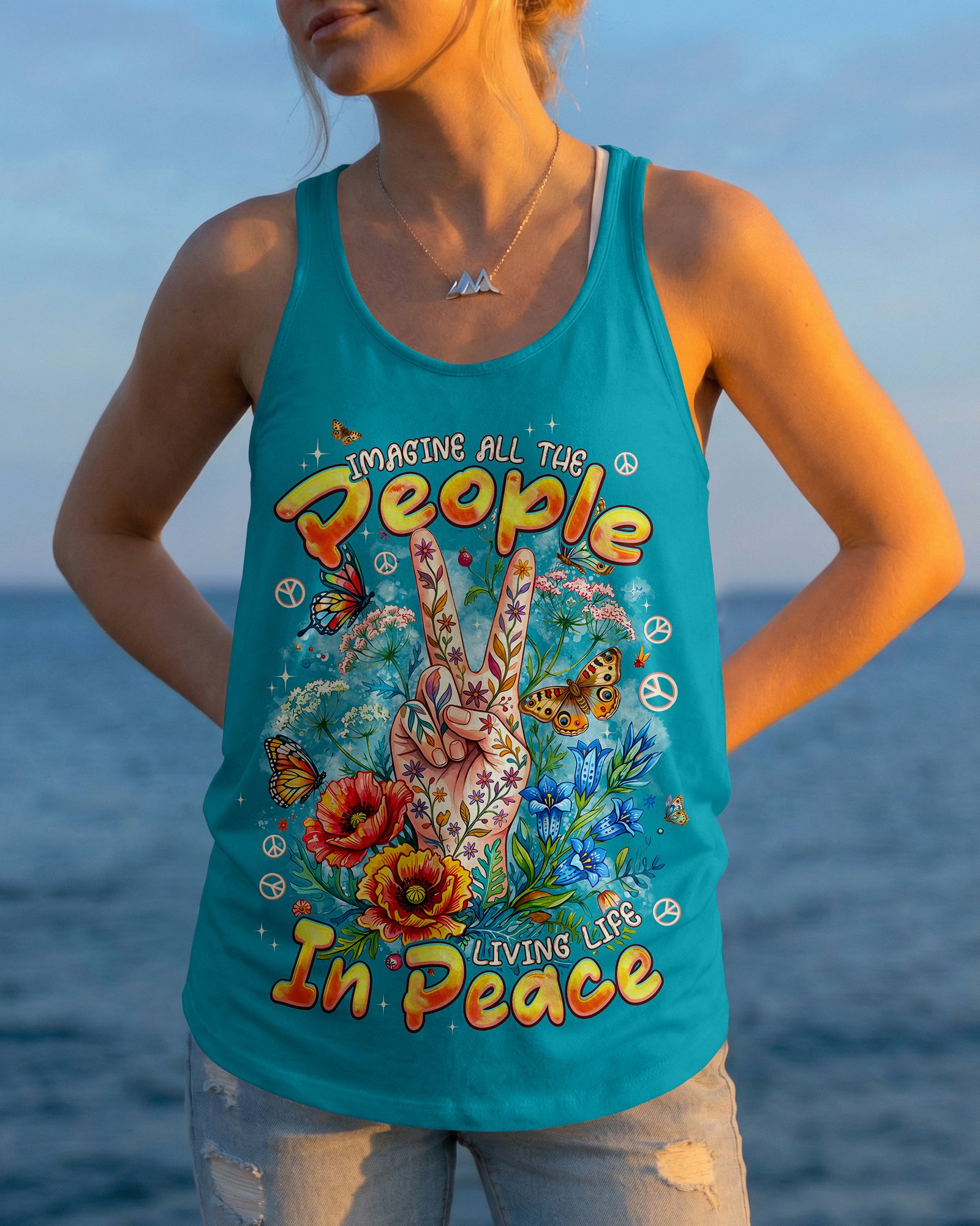 IMAGINE ALL THE PEOPLE LIVING LIFE IN PEACE ALL OVER PRINT - TYPQ2107265
