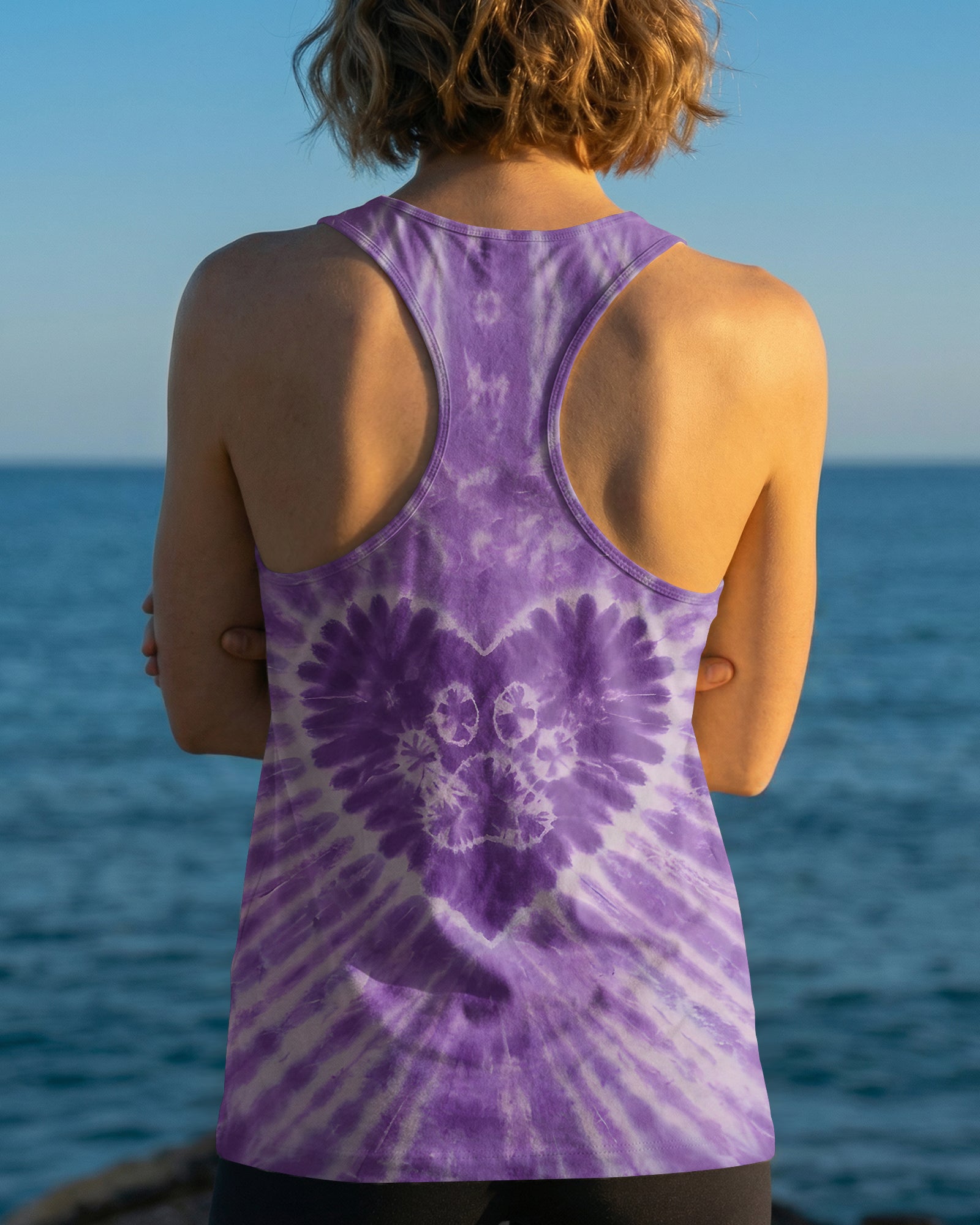 PURPLE PAW HEART ALL OVER PRINT - TYQY1003261