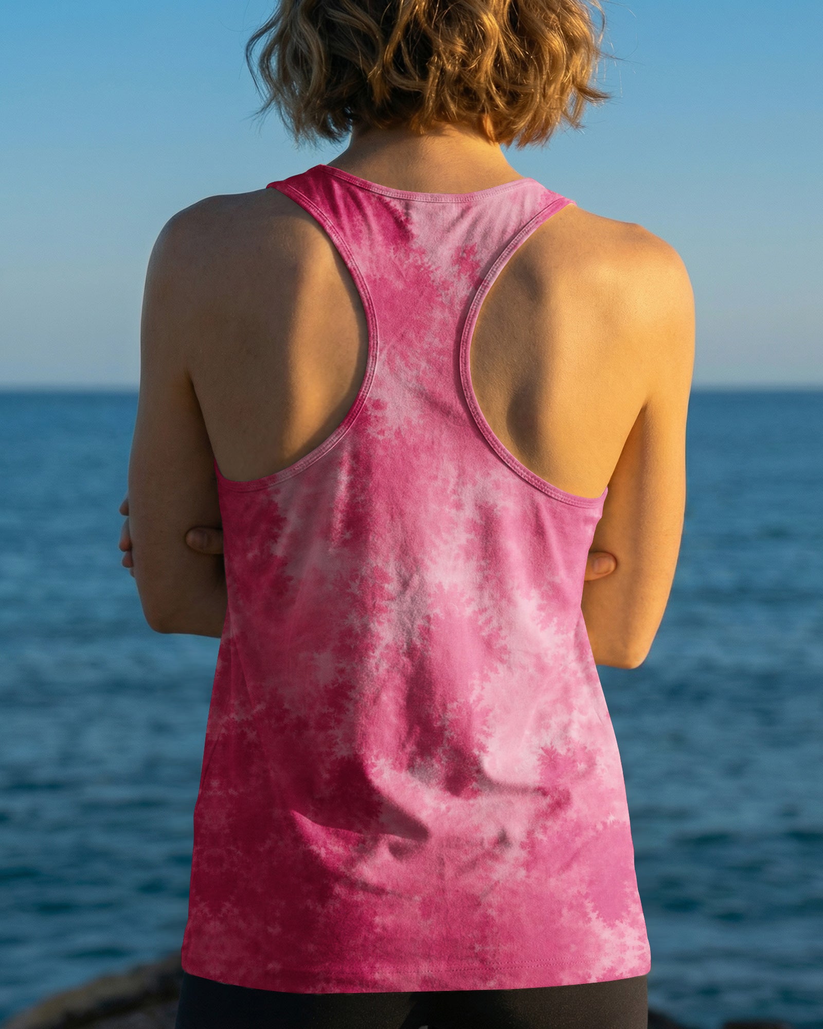 IN OCTOBER WE WEAR PINK WITCHY GHOST ALL OVER PRINT - KMTM2107261