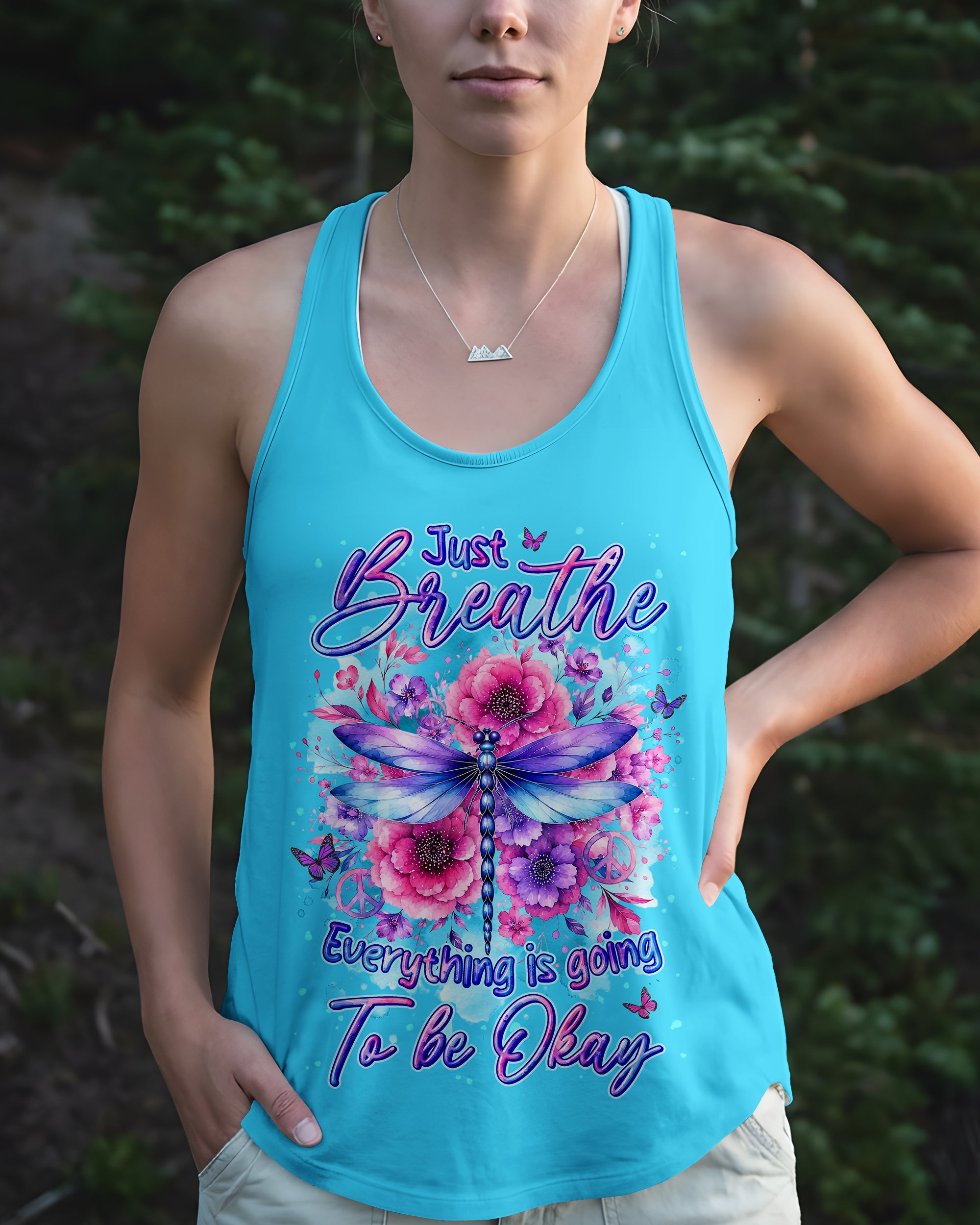 JUST BREATHE DRAGONFLY ALL OVER PRINT - TYLN1806262