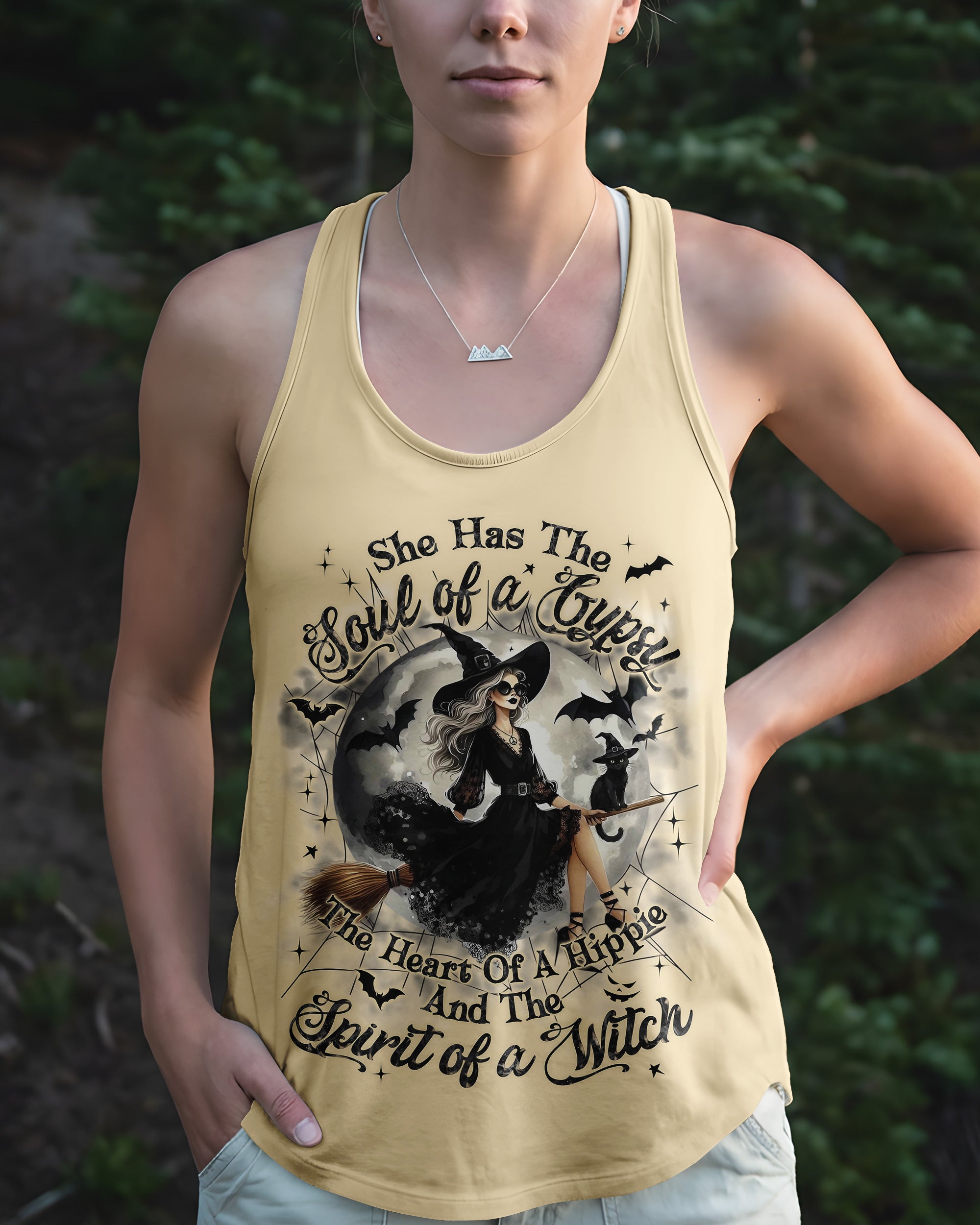 SPIRIT OF A WITCH HALLOWEEN ALL OVER PRINT - TYLN1707261