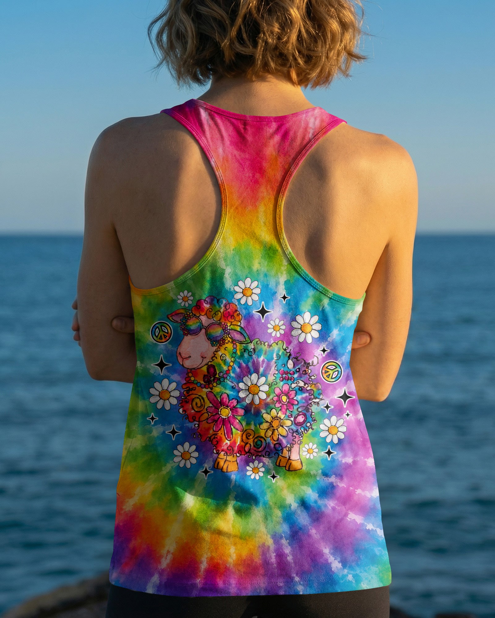 I'M NOT THE BLACK SHEEP TIE DYE ALL OVER PRINT - TLNO2707263