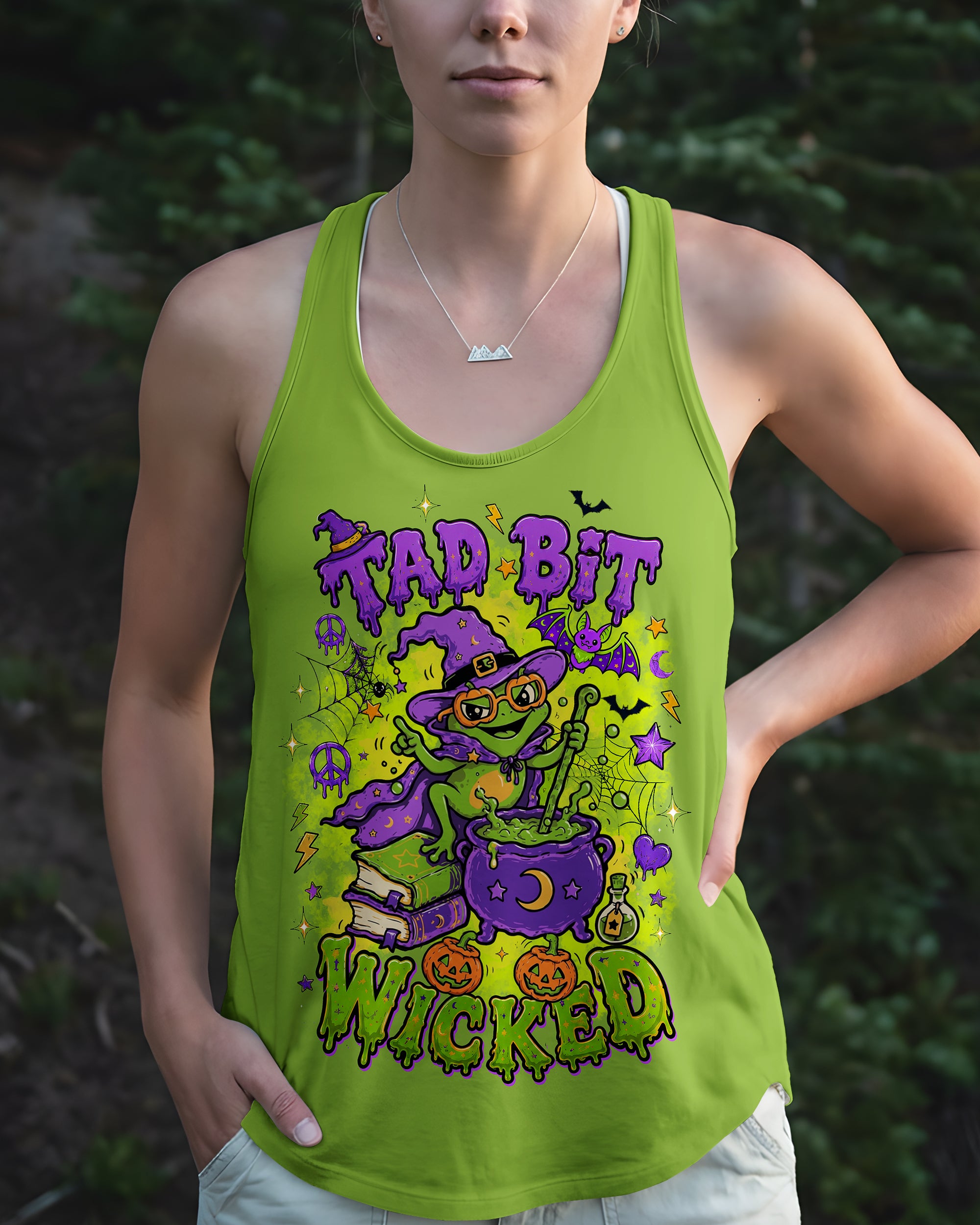 TAD BIT WICKED FROG HALLOWEEN ALL OVER PRINT - TLTW2107261