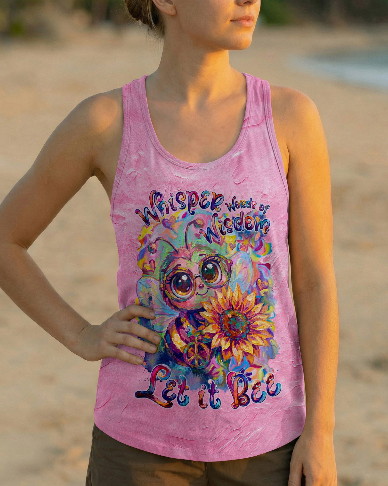 WHISPER WORDS OF WISDOM LET IT BEE ALL OVER PRINT - KMTM2104261