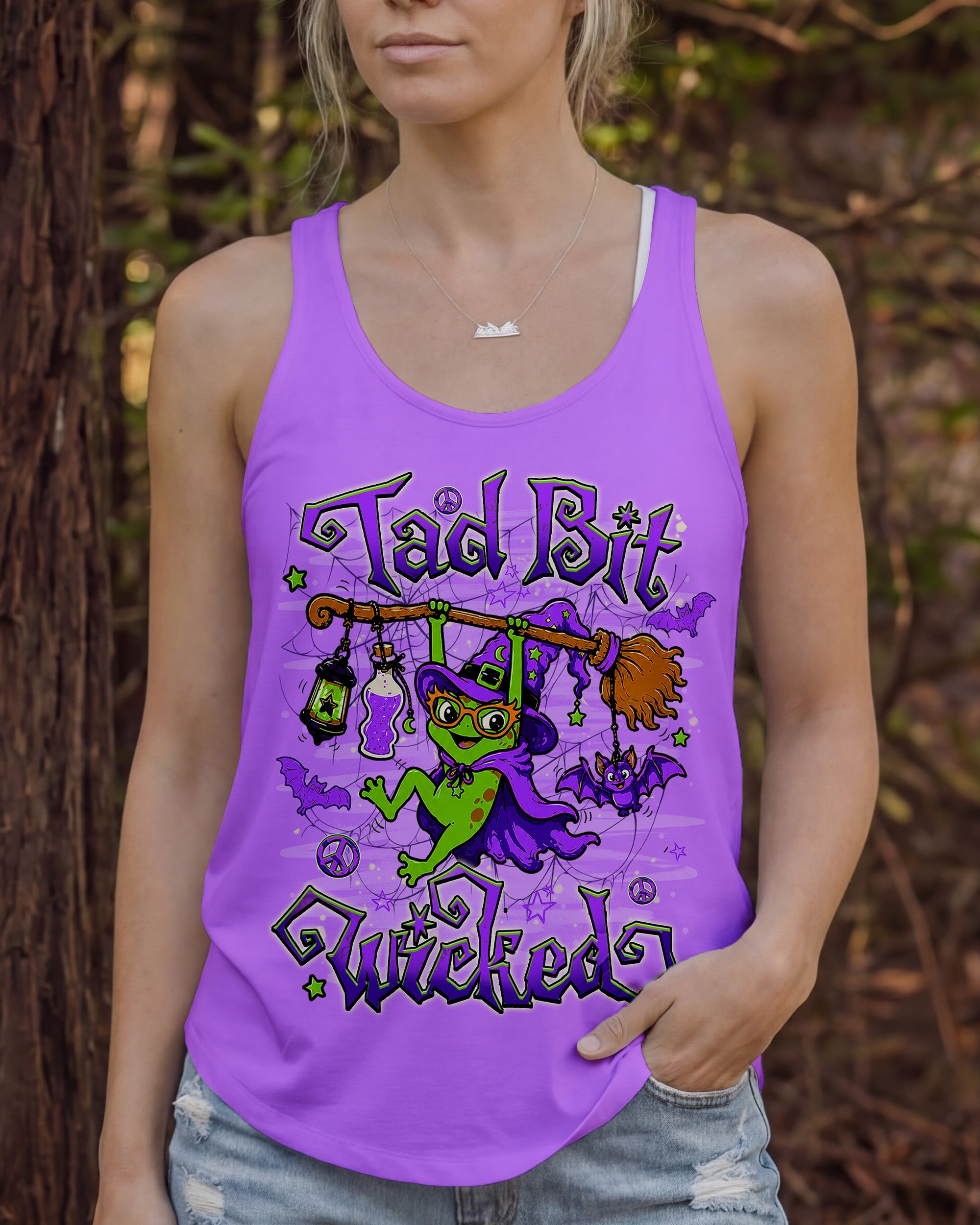 TAD BIT WICKED FROG HALLOWEEN ALL OVER PRINT - TLHN2407263