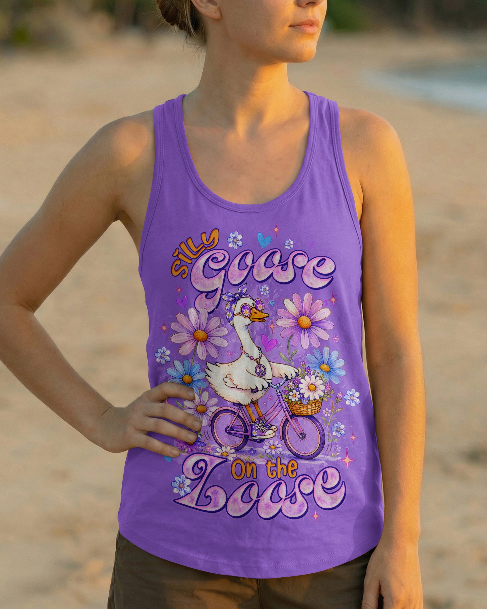 SILLY GOOSE ON THE LOOSE ALL OVER PRINT - TLTW1107261