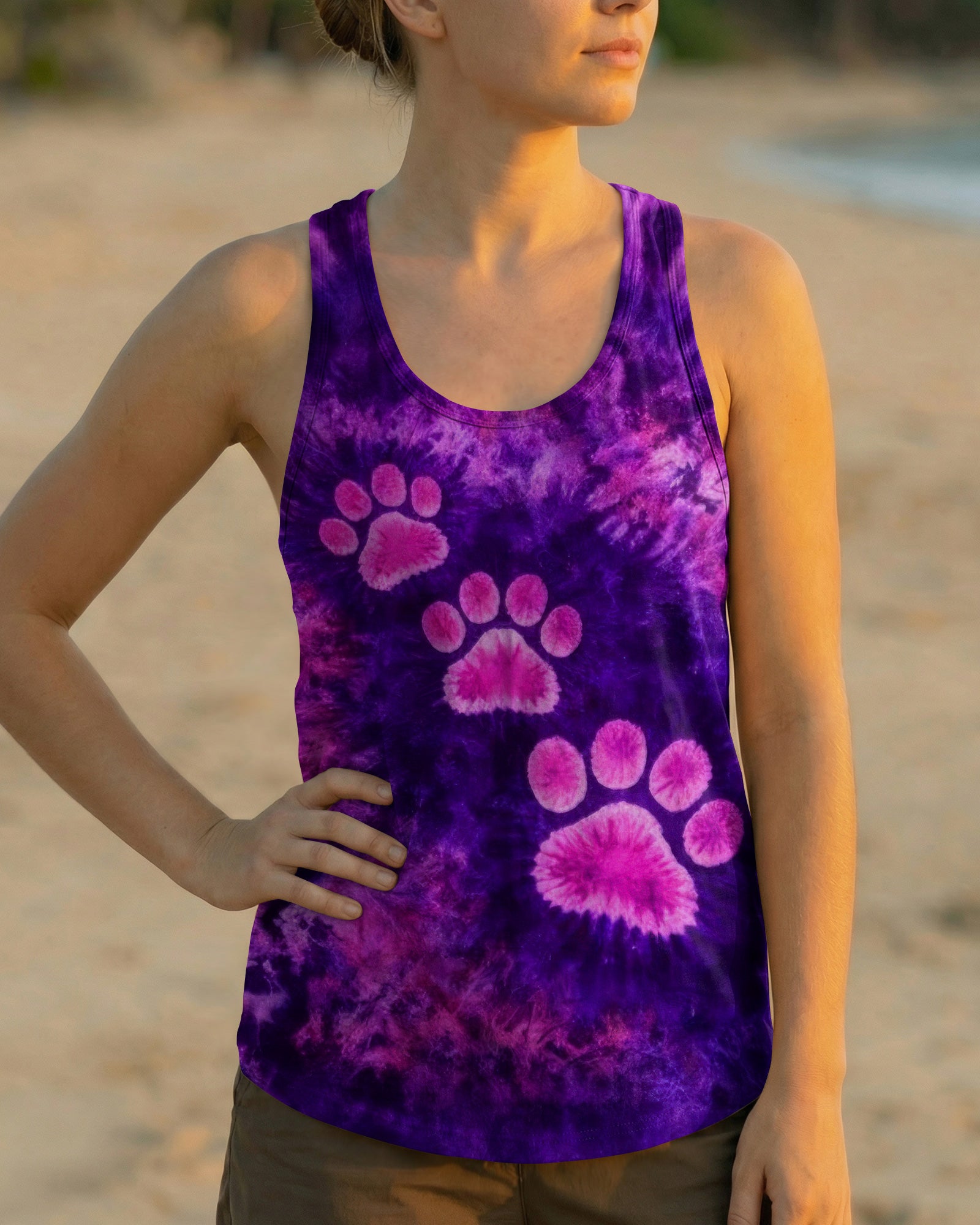 PAW SWIRL ALL OVER PRINT - TLTW1302262