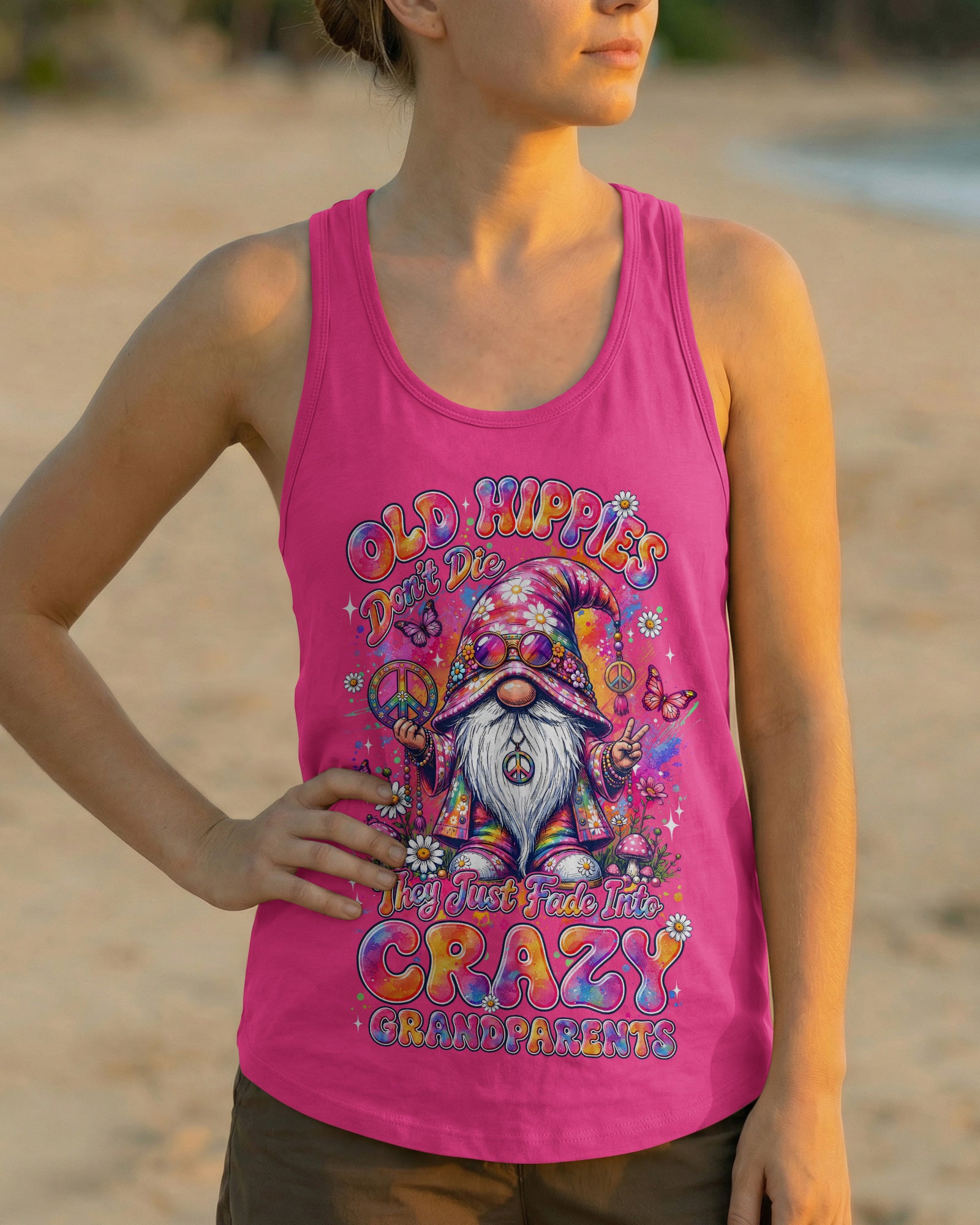 OLD HIPPIES GNOME ALL OVER PRINT - TYLN2907261