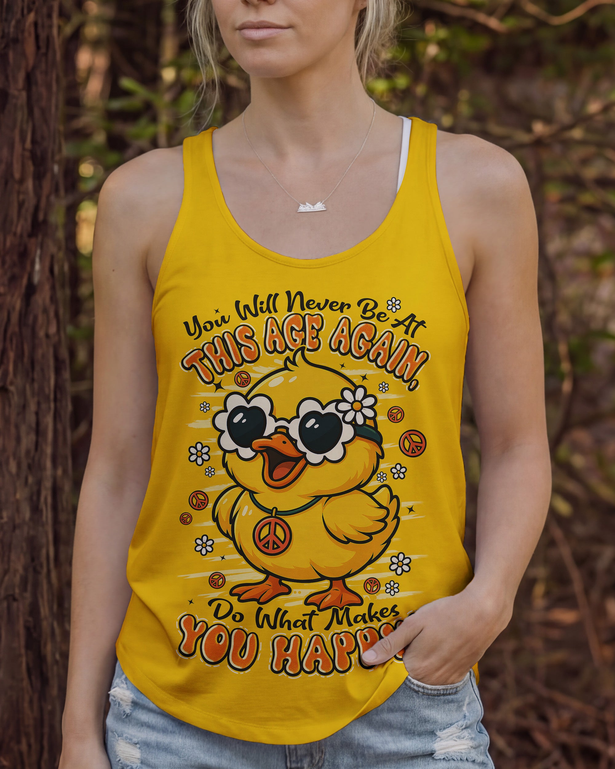 DO WHAT MAKES YOU HAPPY DUCK ALL OVER PRINT - TYPQ1209251