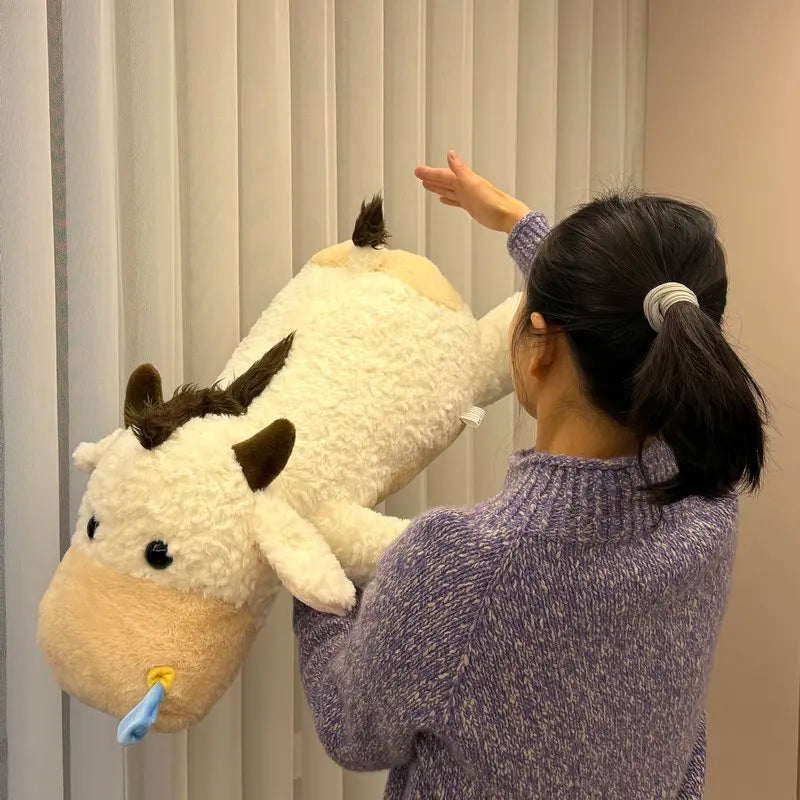 Soft Snotty Huggable Cow Plush
