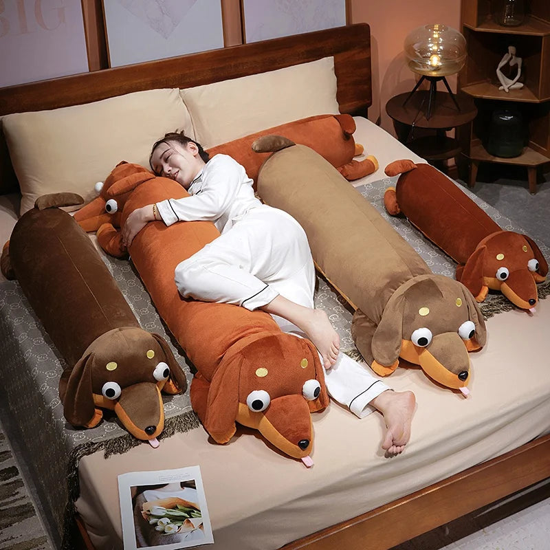 Long Snuggly Sausage Dog Plushies