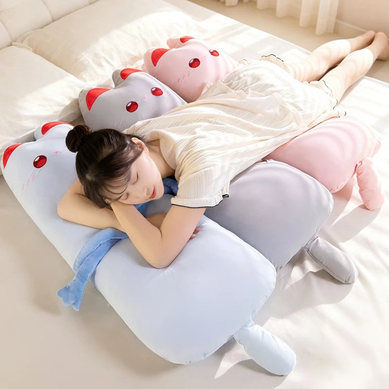 Long Snuggle Loaf Cat Plush