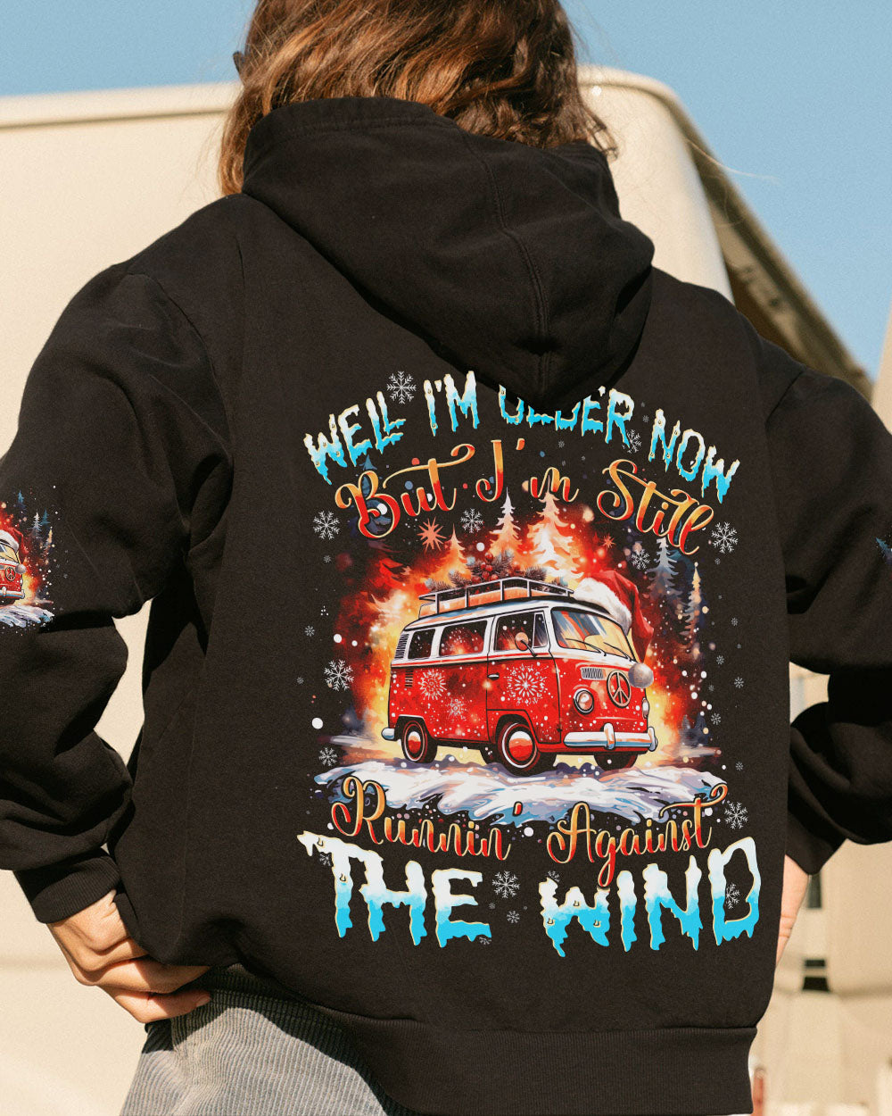 RUNNING AGAINST THE WIND CHRISTMAS ALL OVER PRINT - TYTD1209231