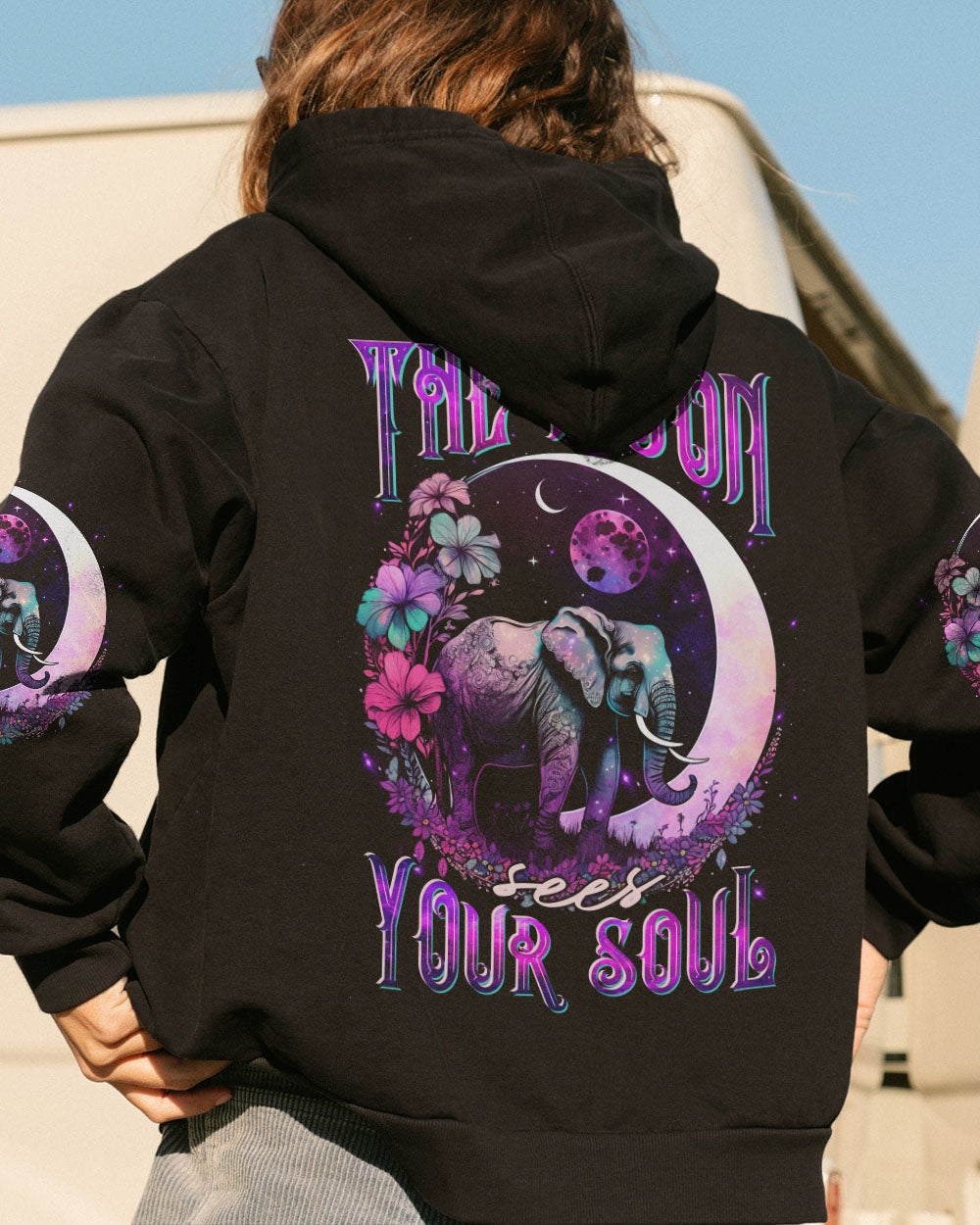 THE MOON SEES YOUR SOUL ELEPHANT ALL OVER PRINT - TLTW2404234