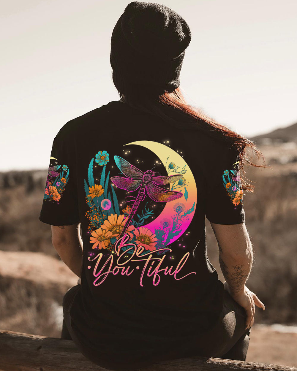 BE YOU TIFUL DRAGONFLY ALL OVER PRINT - TLNO2504232