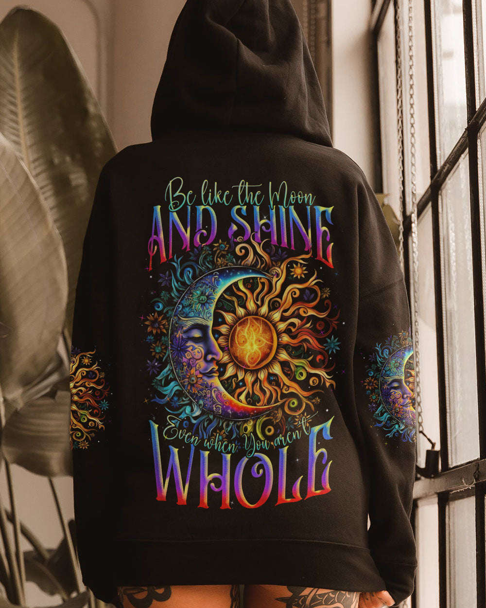 BE LIKE THE MOON GLOWING ALL OVER PRINT - TLNZ1205231