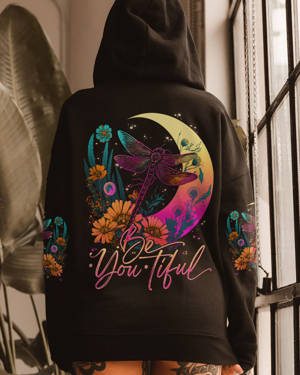 BE YOU TIFUL DRAGONFLY ALL OVER PRINT - TLNO2504232