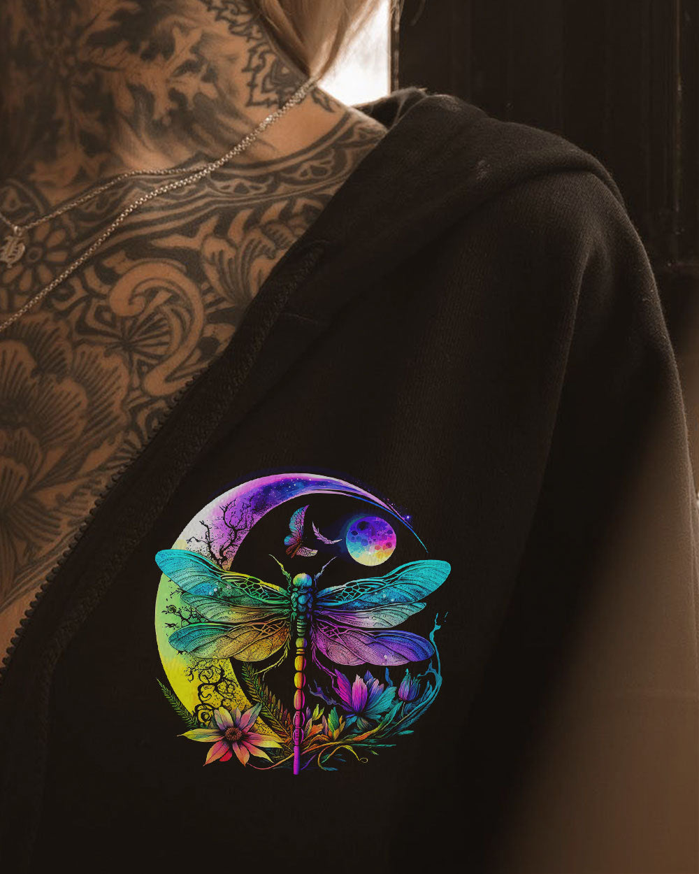 MAY YOU TOUCH DRAGONFLIES AND STARS ALL OVER PRINT - TYTD1205232
