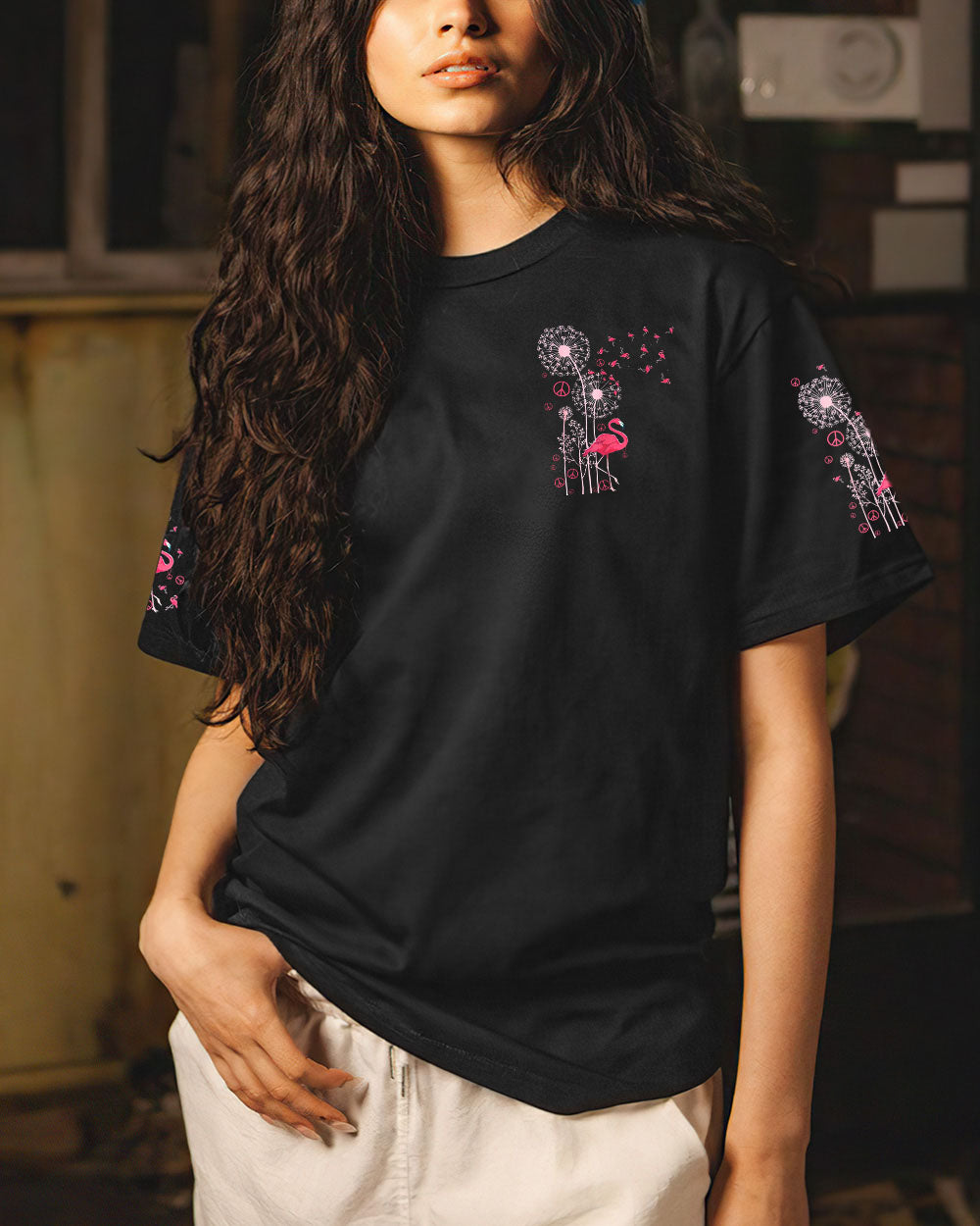 WHISPER WORDS OF WISDOM FLAMINGO ALL OVER PRINT - TYQY1207241