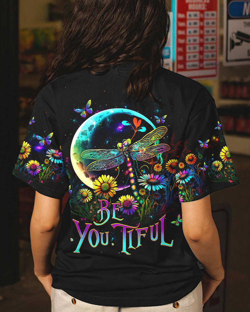 BE YOU TIFUL DRAGONFLY ALL OVER PRINT - TLTW0505232