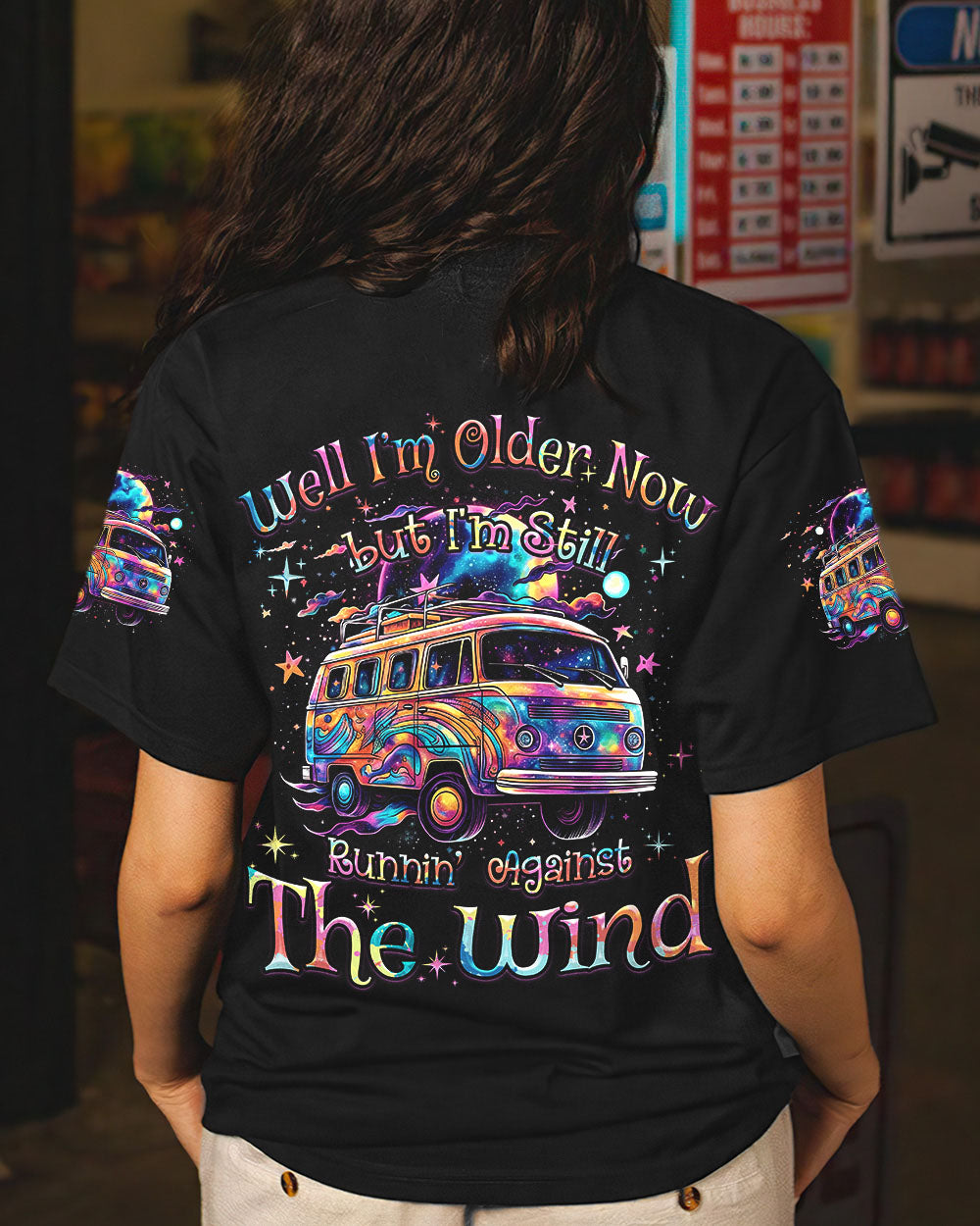 RUNNING AGAINST THE WIND ALL OVER PRINT - TYTD1105232
