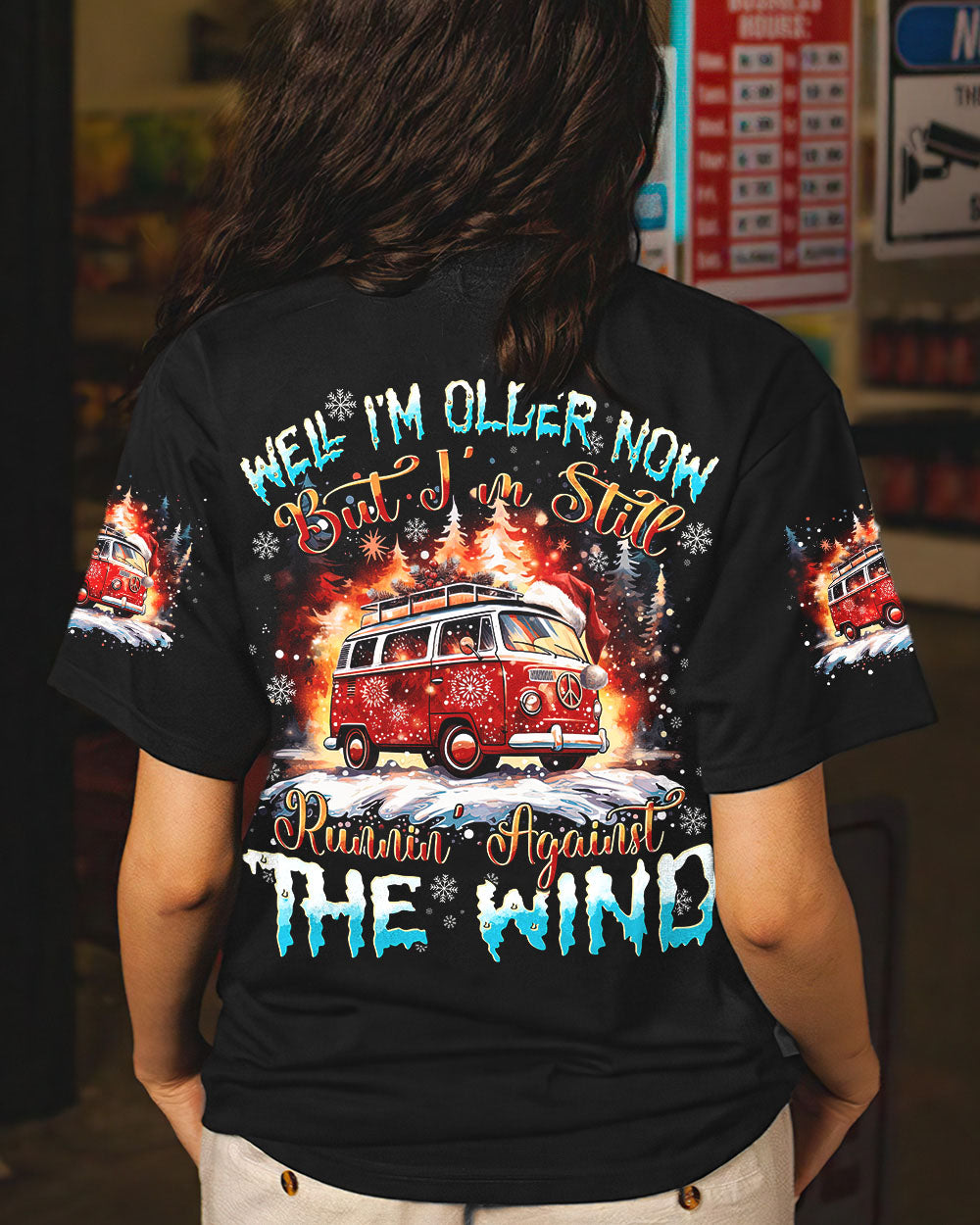 RUNNING AGAINST THE WIND CHRISTMAS ALL OVER PRINT - TYTD1209231