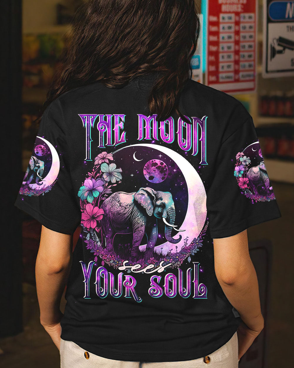 THE MOON SEES YOUR SOUL ELEPHANT ALL OVER PRINT - TLTW2404234