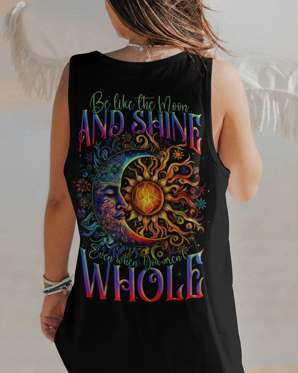 BE LIKE THE MOON GLOWING ALL OVER PRINT - TLNZ1205231