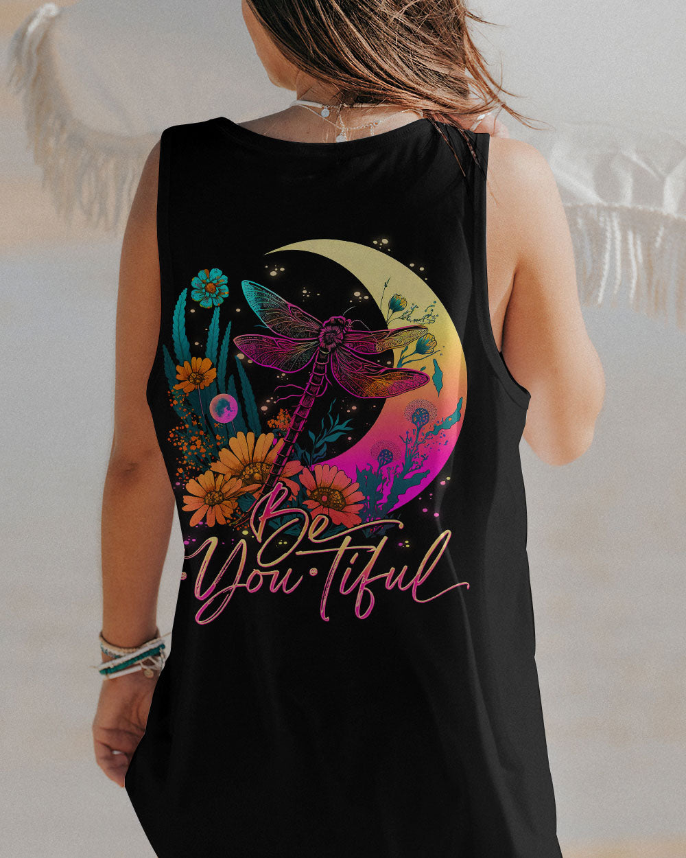 BE YOU TIFUL DRAGONFLY ALL OVER PRINT - TLNO2504232