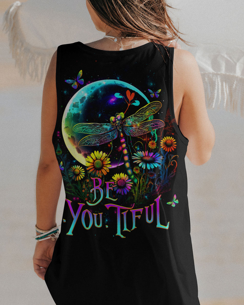 BE YOU TIFUL DRAGONFLY ALL OVER PRINT - TLTW0505232