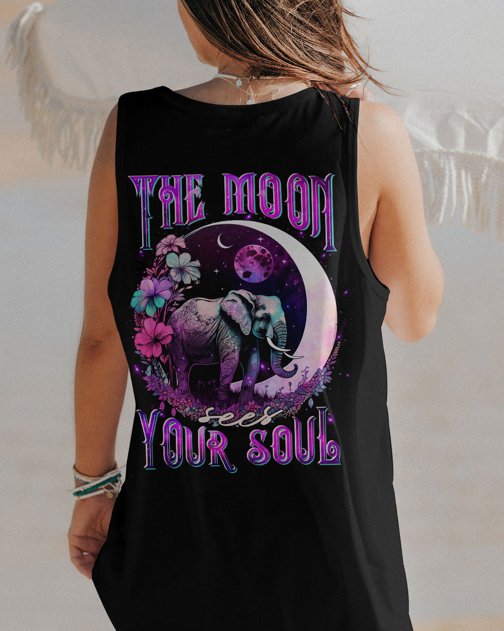 THE MOON SEES YOUR SOUL ELEPHANT ALL OVER PRINT - TLTW2404234