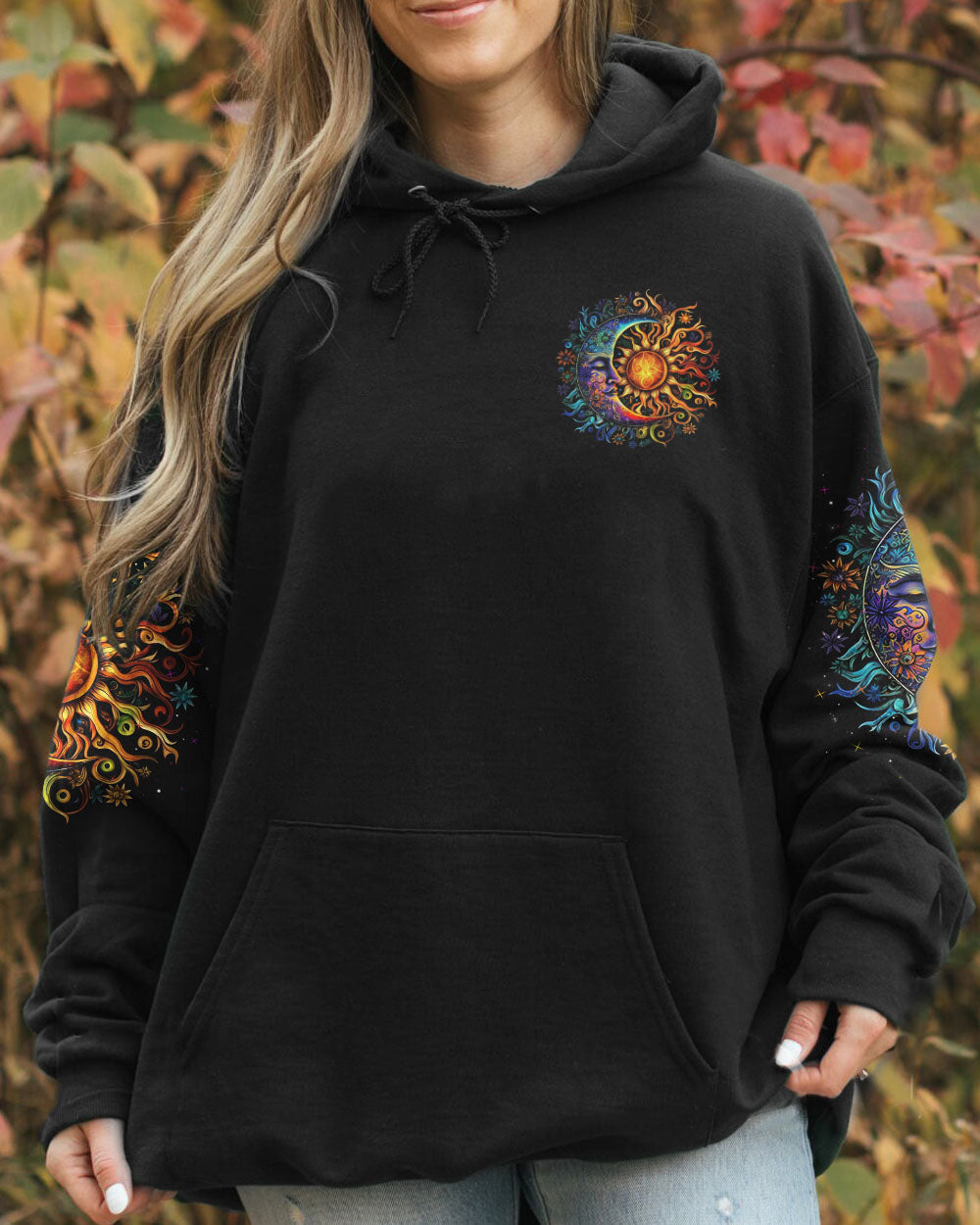 BE LIKE THE MOON GLOWING ALL OVER PRINT - TLNZ1205231