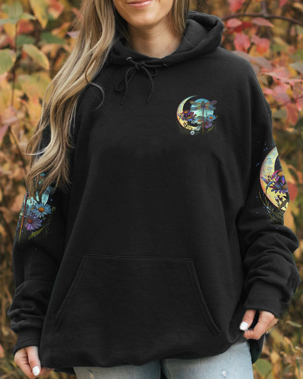 I WANT DAISIES IN MY HAIR DRAGONFLY ALL OVER PRINT - TLNZ0505231