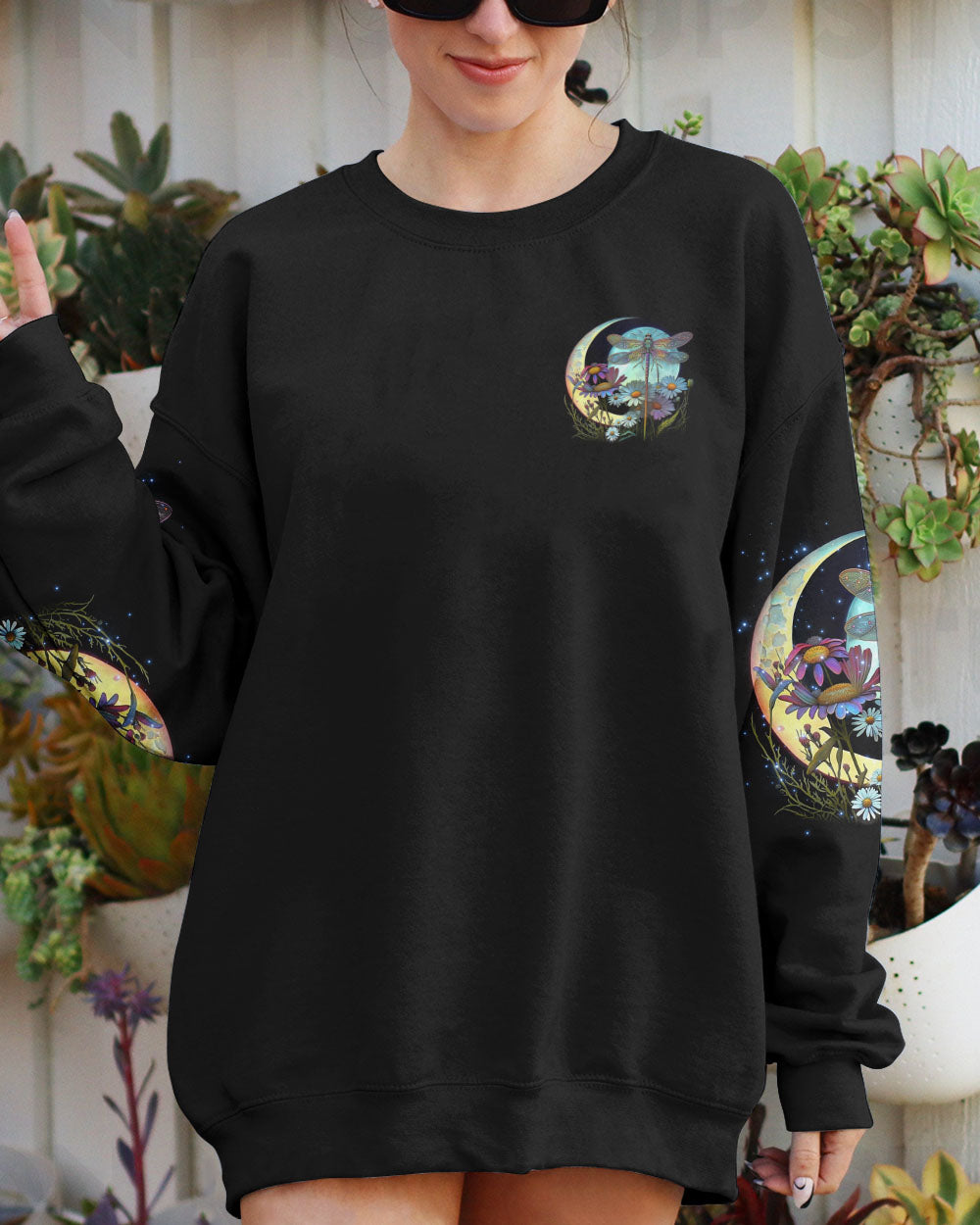 I WANT DAISIES IN MY HAIR DRAGONFLY ALL OVER PRINT - TLNZ0505231