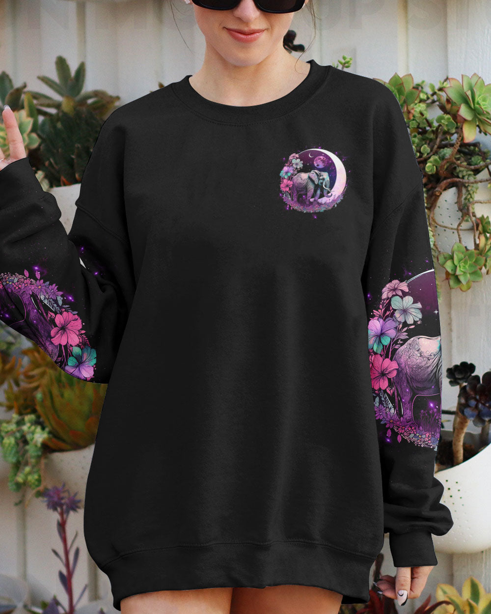 THE MOON SEES YOUR SOUL ELEPHANT ALL OVER PRINT - TLTW2404234