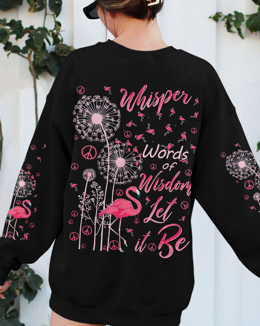 WHISPER WORDS OF WISDOM FLAMINGO ALL OVER PRINT - TYQY1207241