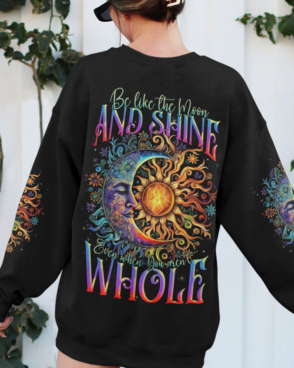 BE LIKE THE MOON GLOWING ALL OVER PRINT - TLNZ1205231