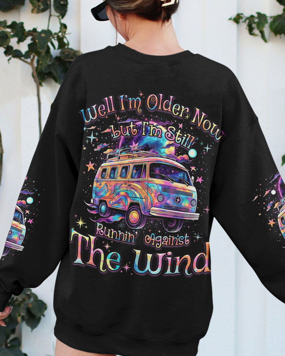 RUNNING AGAINST THE WIND ALL OVER PRINT - TYTD1105232