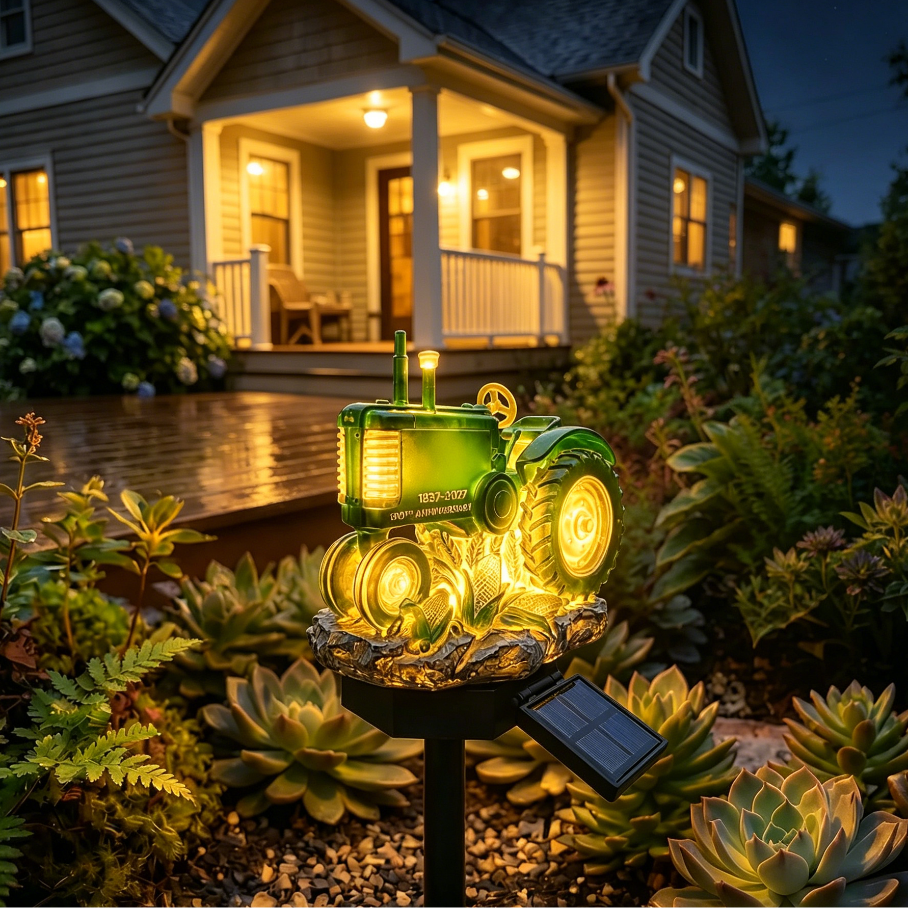 🌌TODAY 52% OFF🚀Turn Your Backyard Into a Sci-Fi Wonderland —🌠 Sci-Fi Starship Solar Garden Light