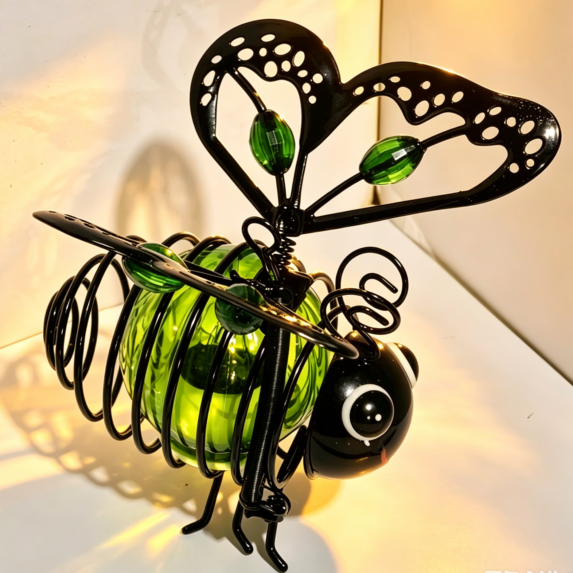 🐝 Outdoor Hanging Solar Bee Light – Charming Garden Décor With A Warm Evening Glow