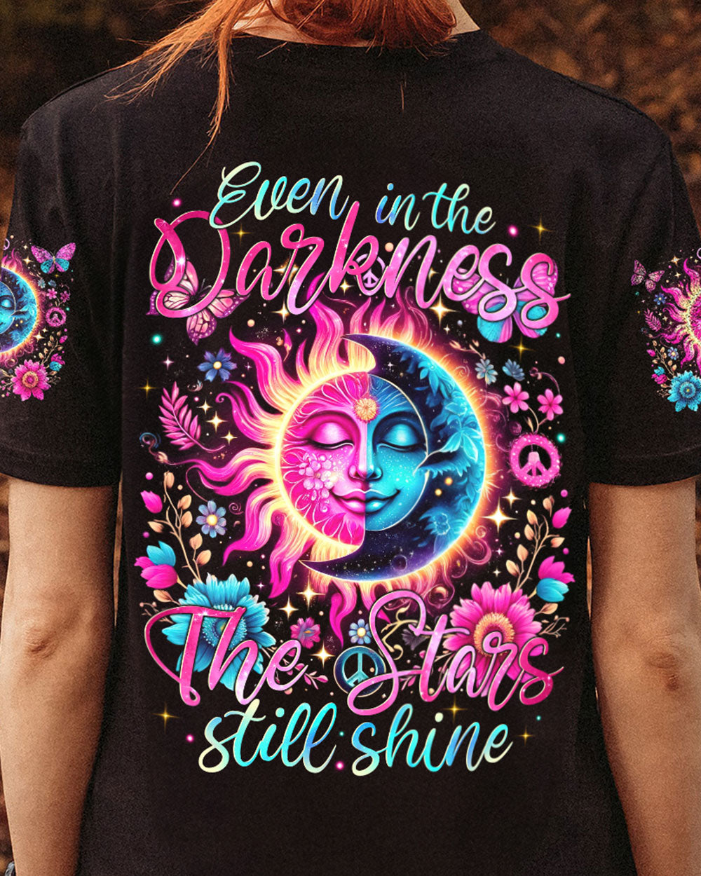 EVEN IN THE DARKNESS THE STARS STILL SHINE ALL OVER PRINT - TYTM0205245