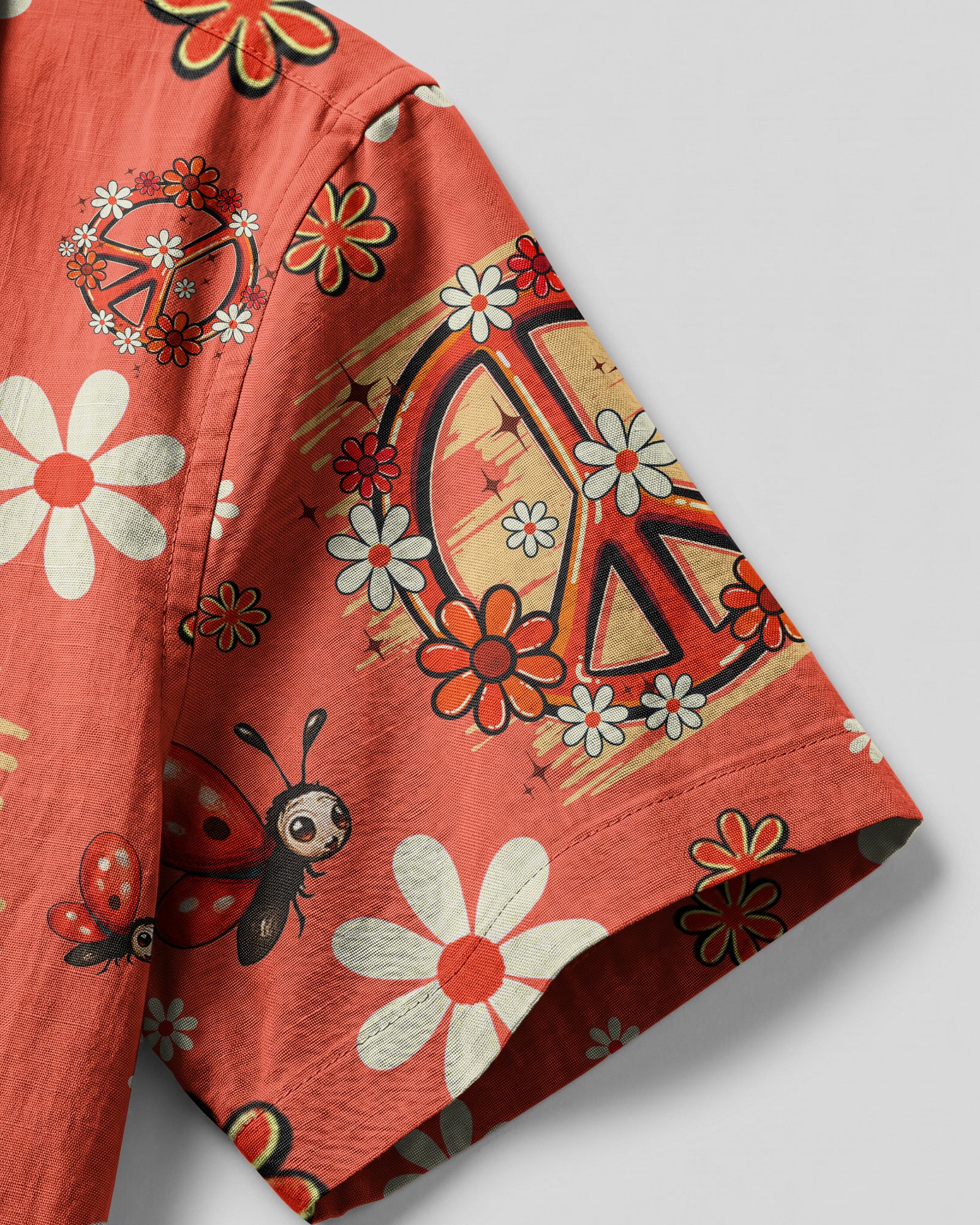 BUTTERFLY KISSES AND LADYBUG CAMP SHIRT - TYQY2306258