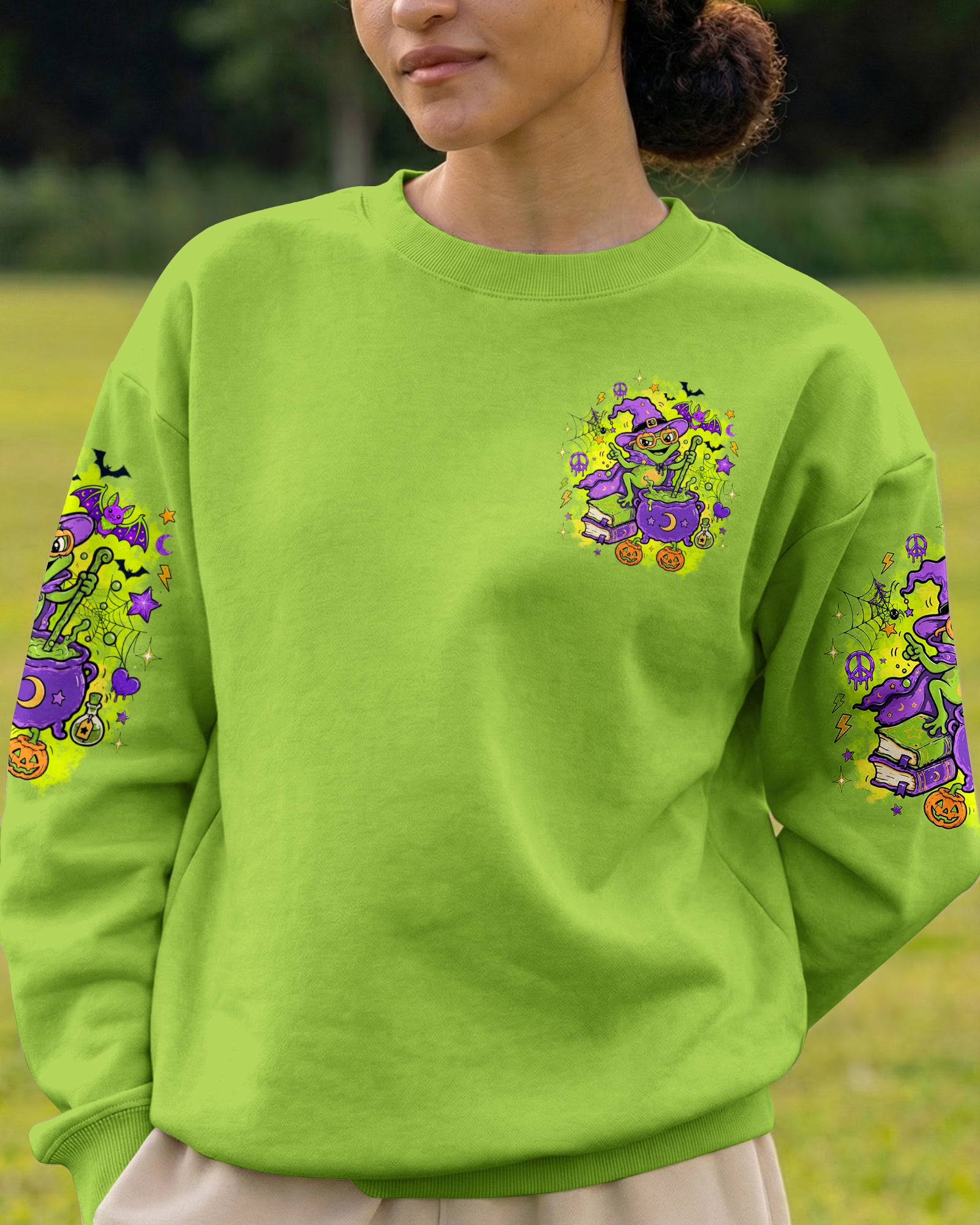 TAD BIT WICKED FROG HALLOWEEN ALL OVER PRINT - TLTW2107261