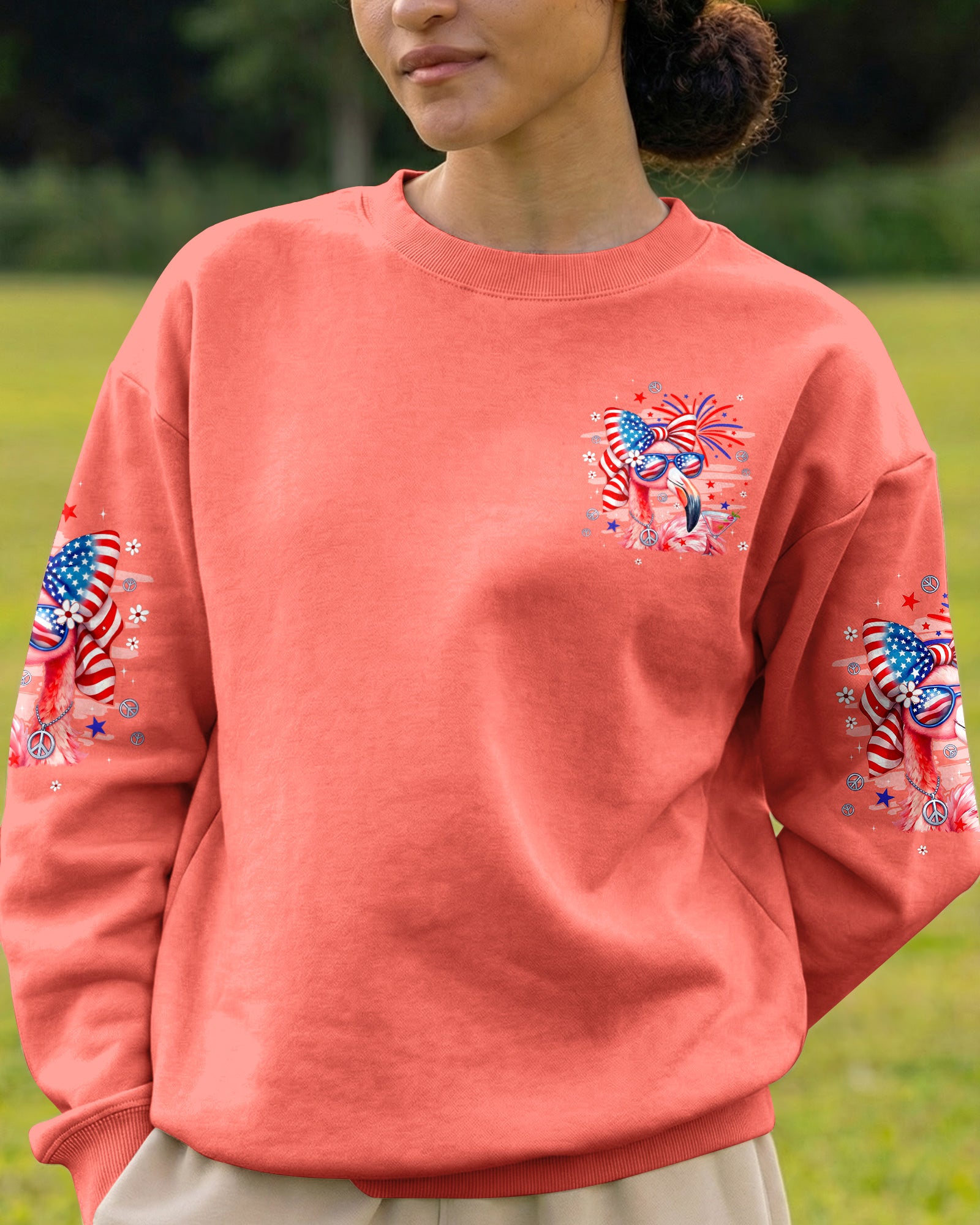 I'M NOT DRUNK I'M JUST FANCY FLAMINGO ALL OVER PRINT - TYPQ2104262