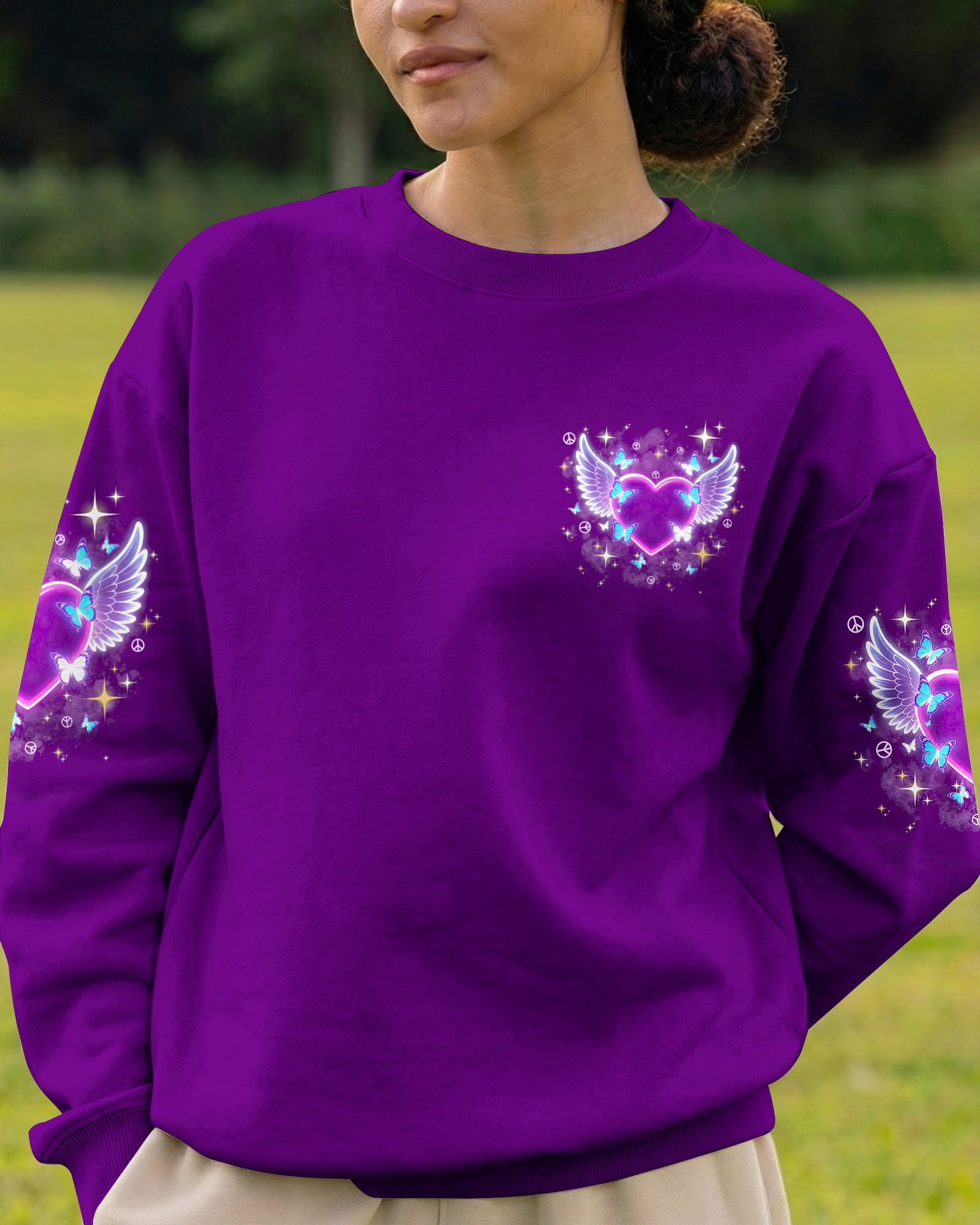 I BELIEVE THERE ARE ANGELS AMONG US ALL OVER PRINT - TYPQ1103261