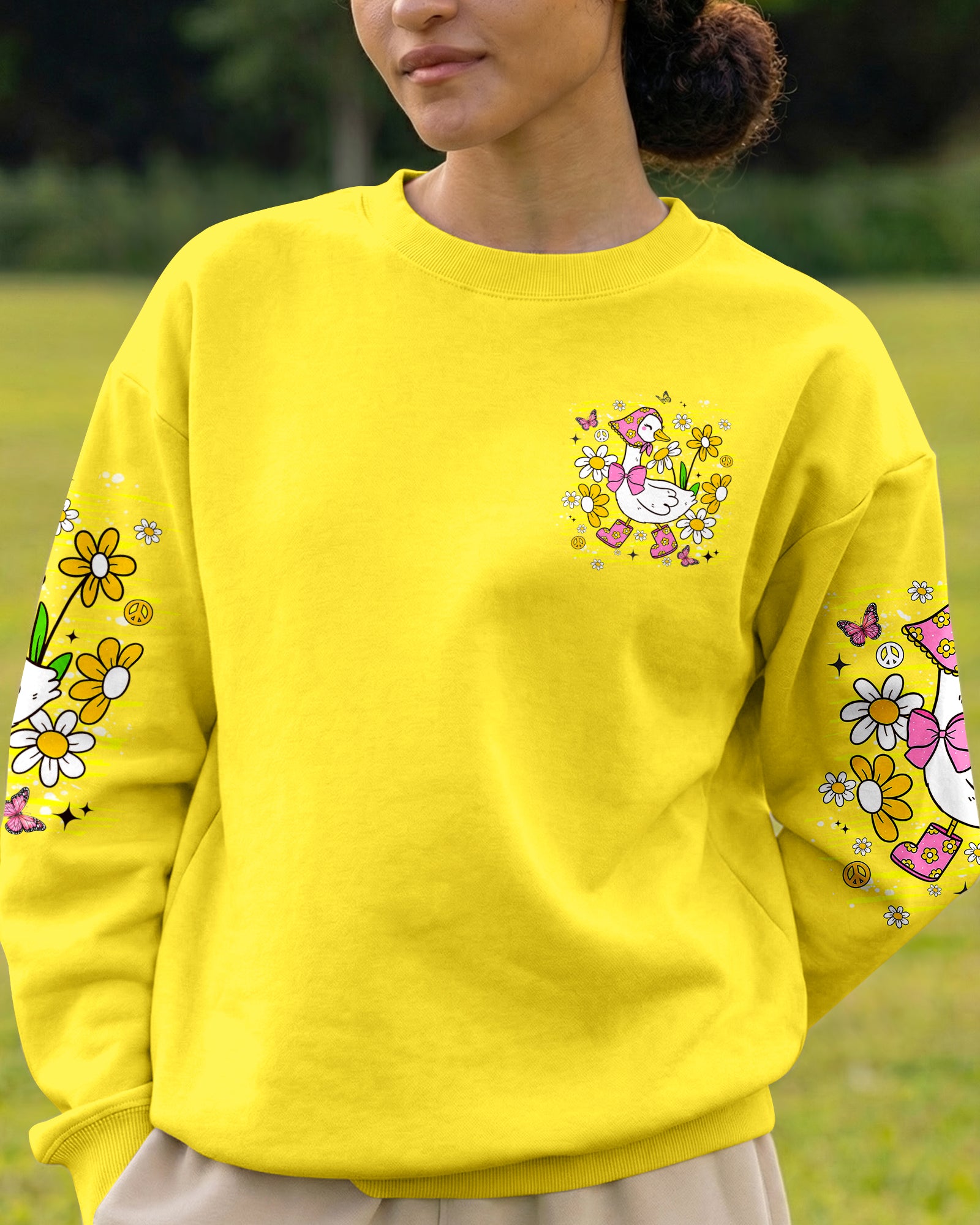 SILLY GOOSE ON THE LOOSE ALL OVER PRINT - TLHN2107263