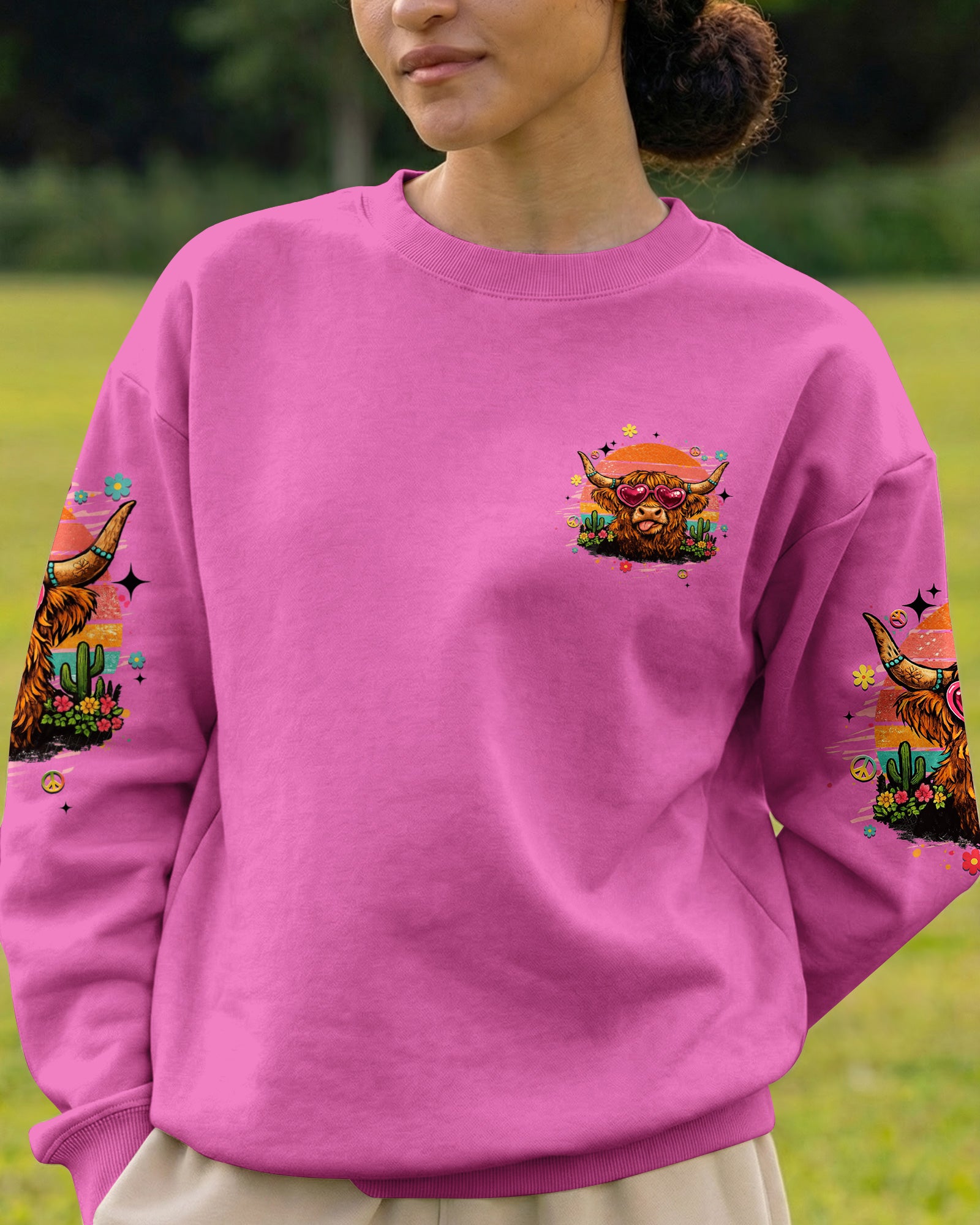 APPARENTLY I HAVE AN ATTITUDE WHO KNEW COW ALL OVER PRINT - TLHN1004261