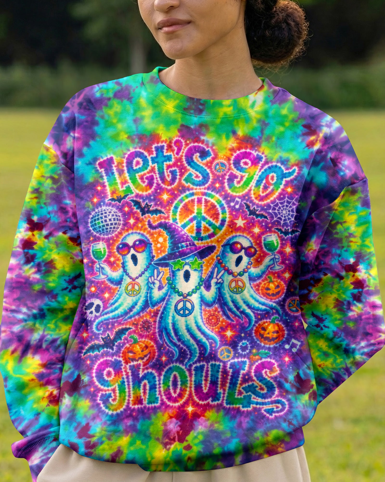 HIPPIE GHOST SHOUT OUT ALL OVER PRINT – RI0508261