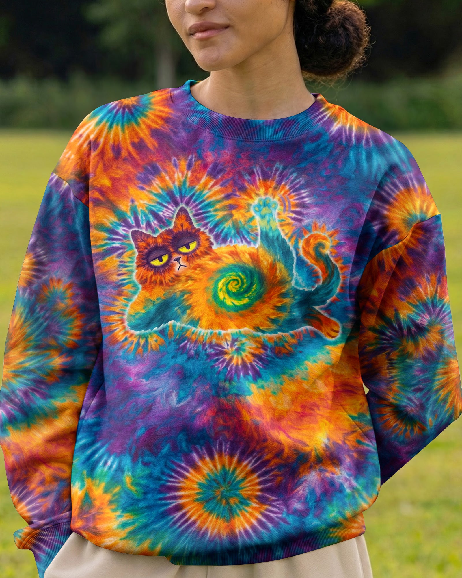 APPARENTLY I HAVE AN ATTITUDE WHO KNEW CAT ALL OVER PRINT - TM2803261